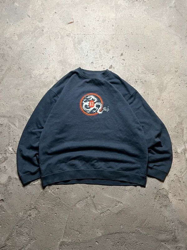 Billabong Vintage Billabond Chinese dragon Sweatshirt longsleeve Size US L / EU 52-54 / 3 - 1 Thumbnail
