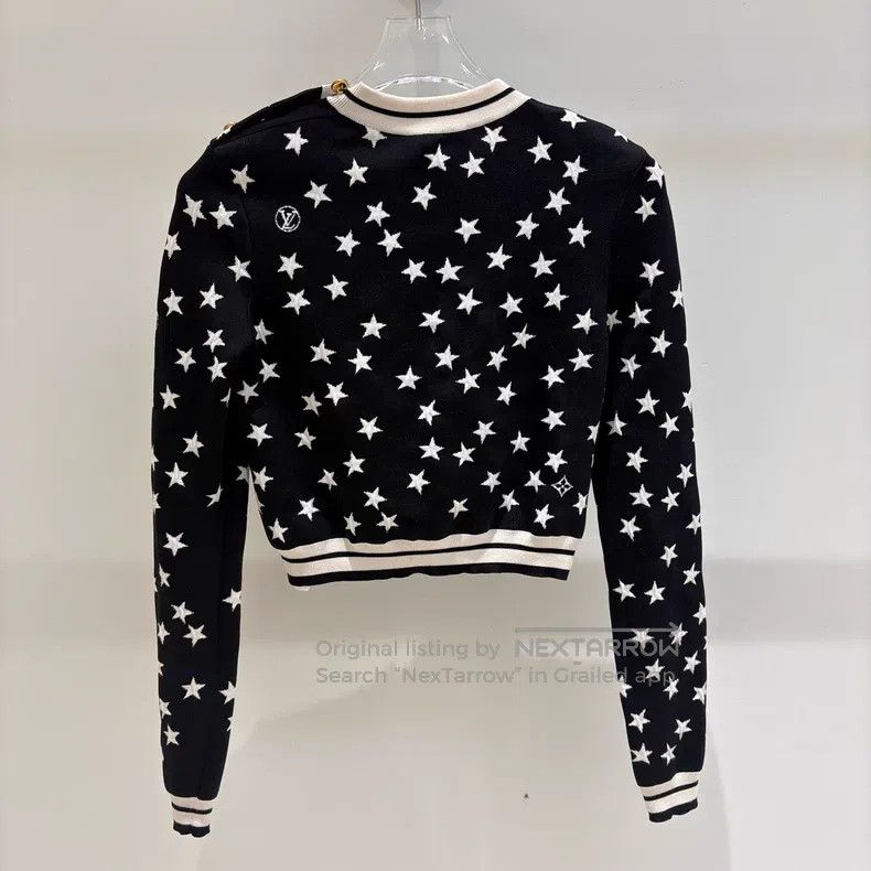 Louis Vuitton Louis Vuitton Star Series Star Full Print Knitwear sweater Size S / US 4 / IT 40 - 2 Thumbnail