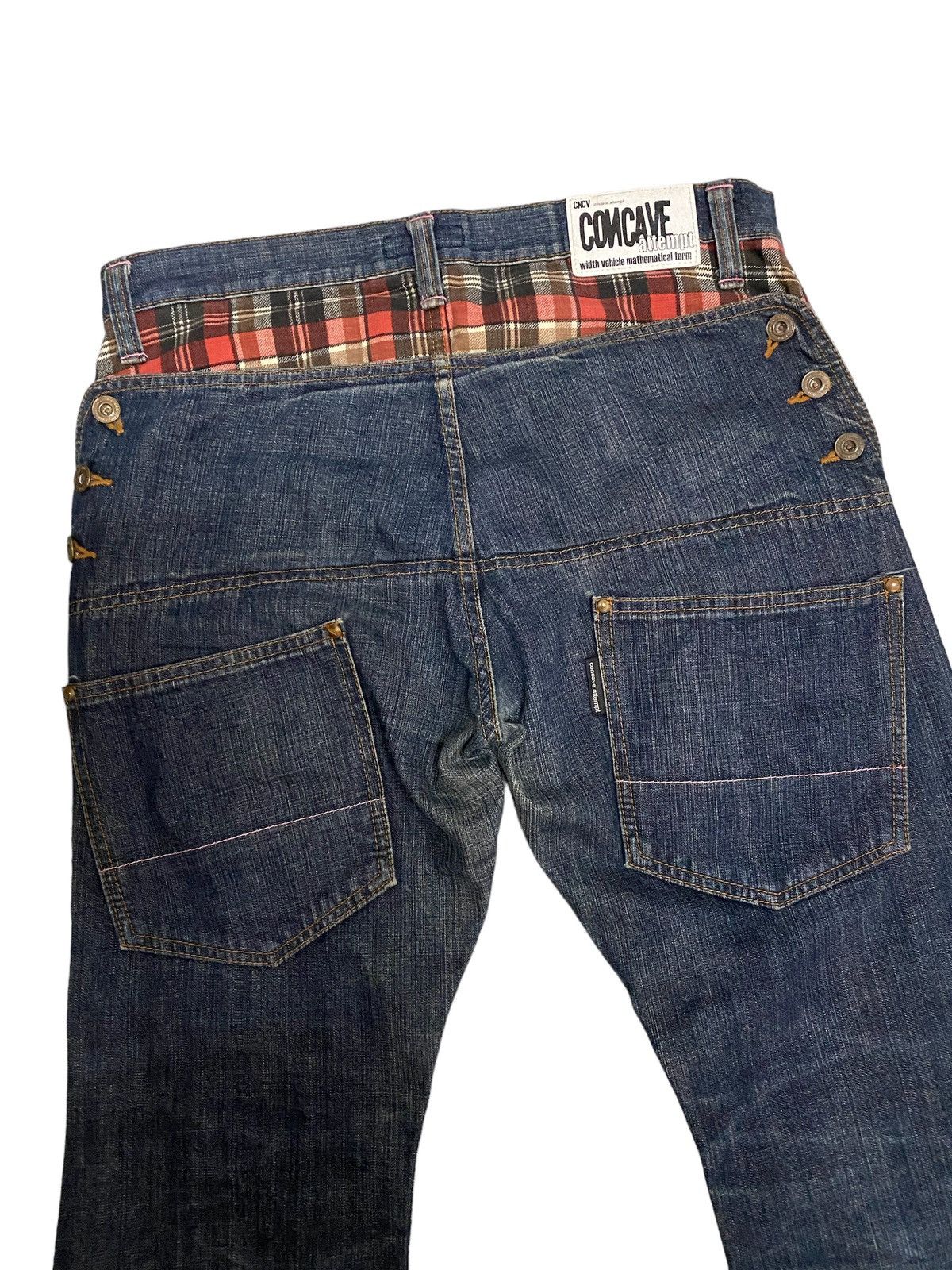 Japanese Brand × Vintage Offer‼️Vintage CNCV Concave Attempt Japanese Denim Jeans Size US 33 - 5 Thumbnail