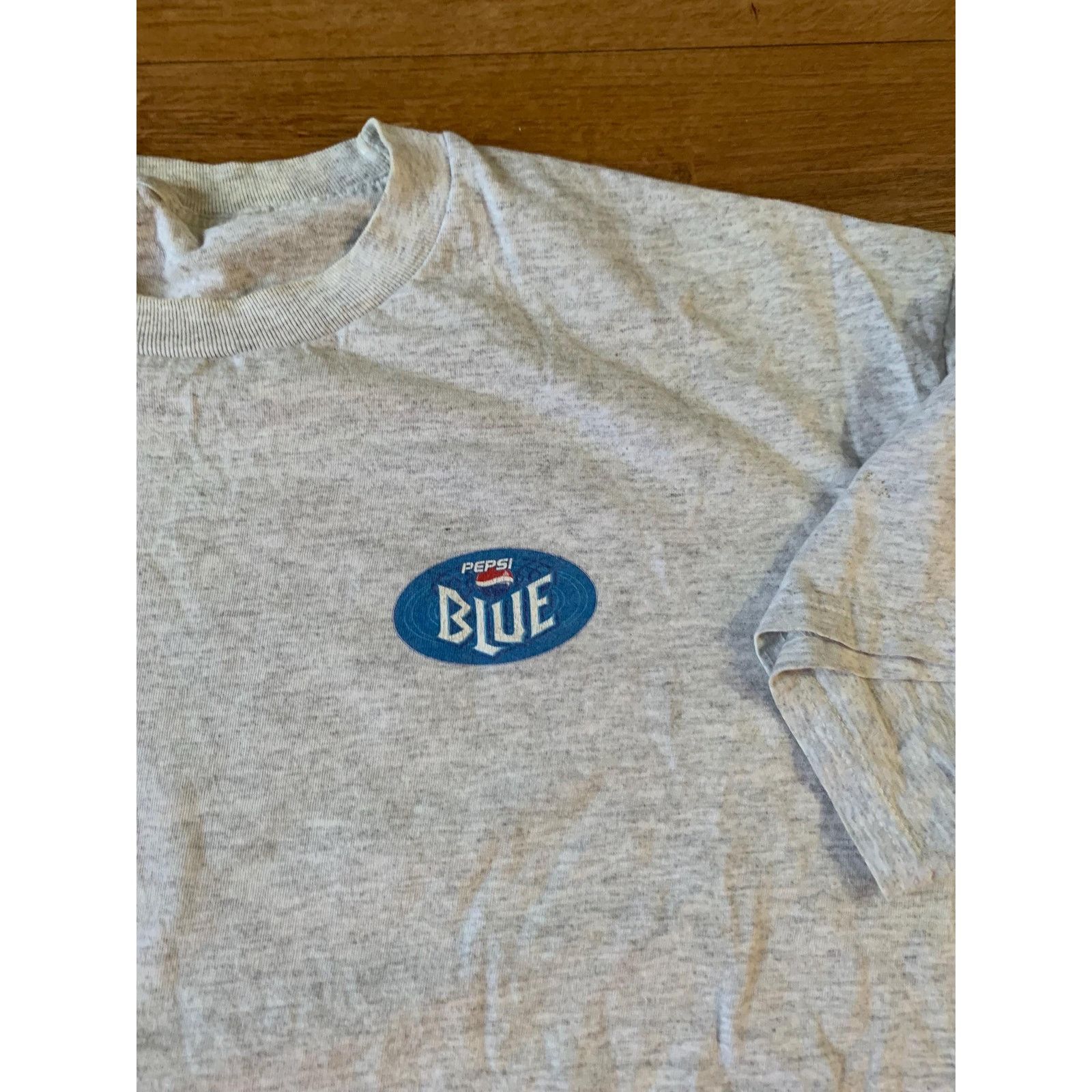Gildan Vintage Pepsi blue T shirt size xl 1990s 80s Size US XL / EU 56 / 4 - 2 Thumbnail