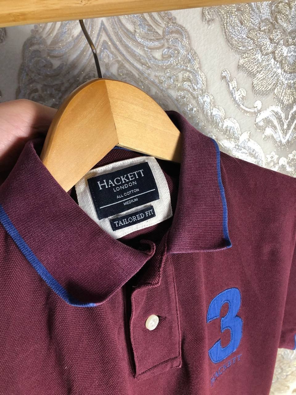 Hackett × Vintage VERY RARE HACKETT 3 POLO DESIGNER ENGLAND STYLE CASUAL DELUX Size US M / EU 48-50 / 2 - 4 Thumbnail