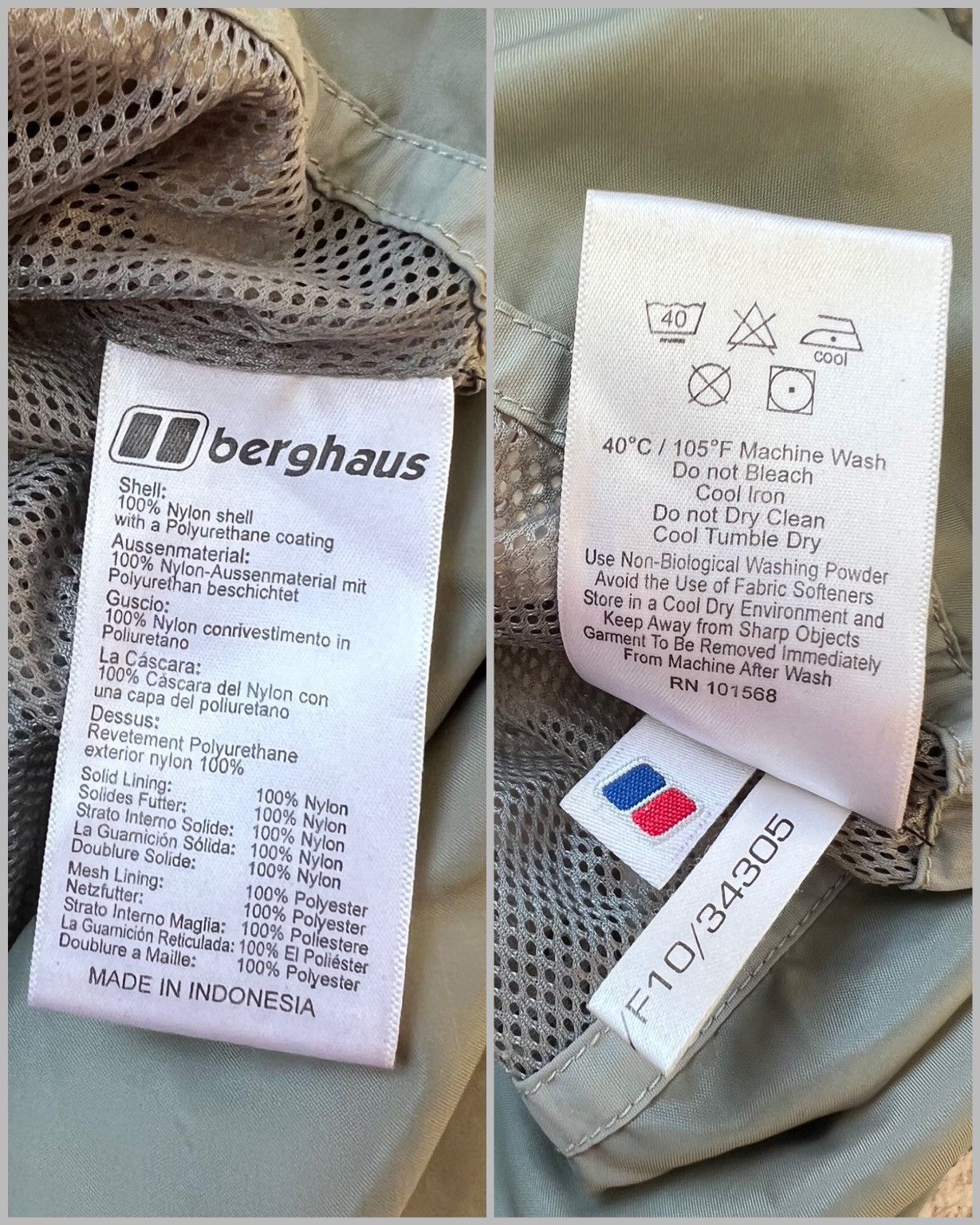 Berghaus × Vintage Berghaus Vintage Outdoor Waterproof Jacket Size US L / EU 52-54 / 3 - 10 Thumbnail