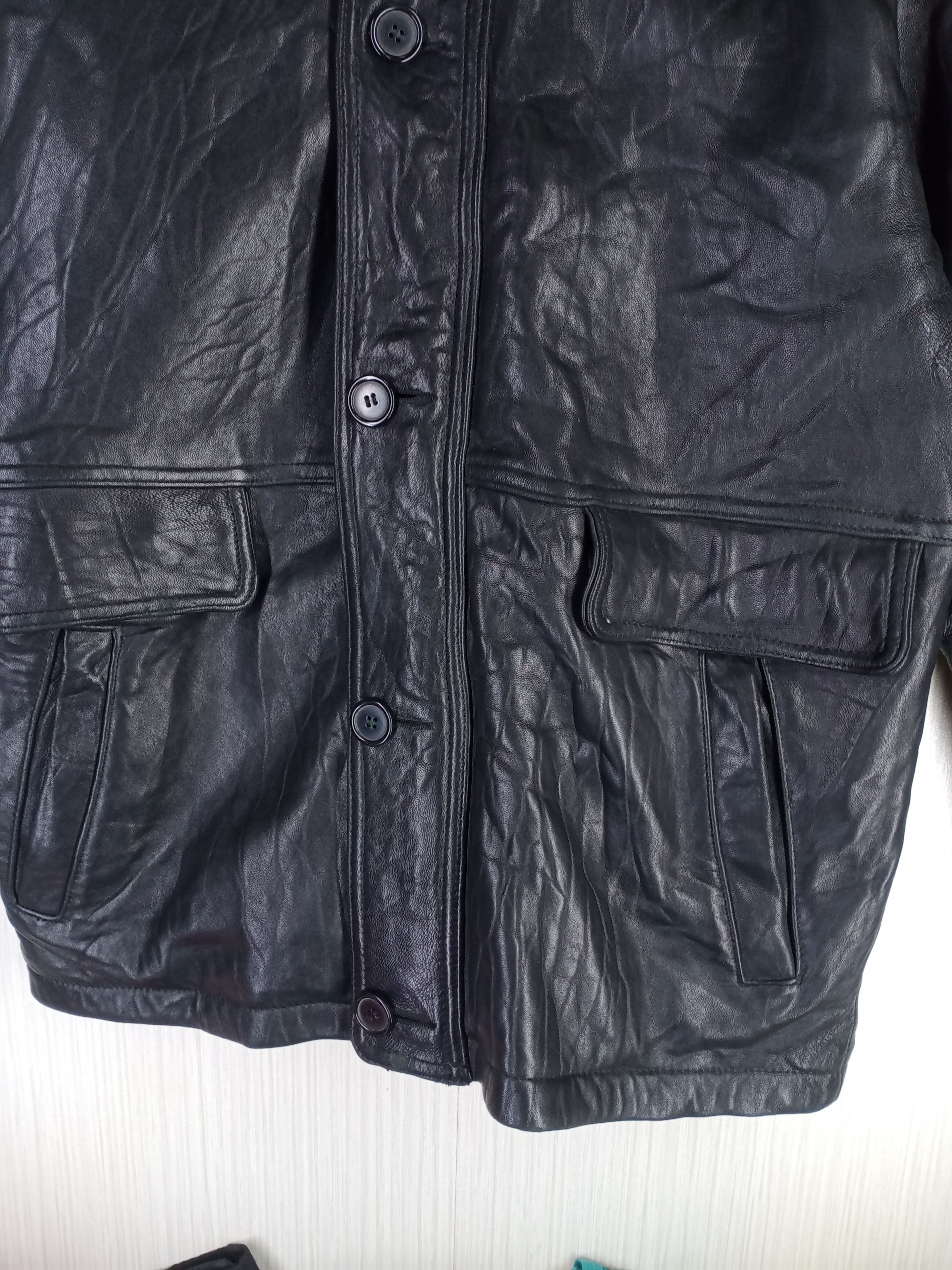 Genuine Leather × Japanese Brand × Vintage Rare Vintage Neo Blood Tokyo Leather Long Jacket Size US M / EU 48-50 / 2 - 7 Thumbnail