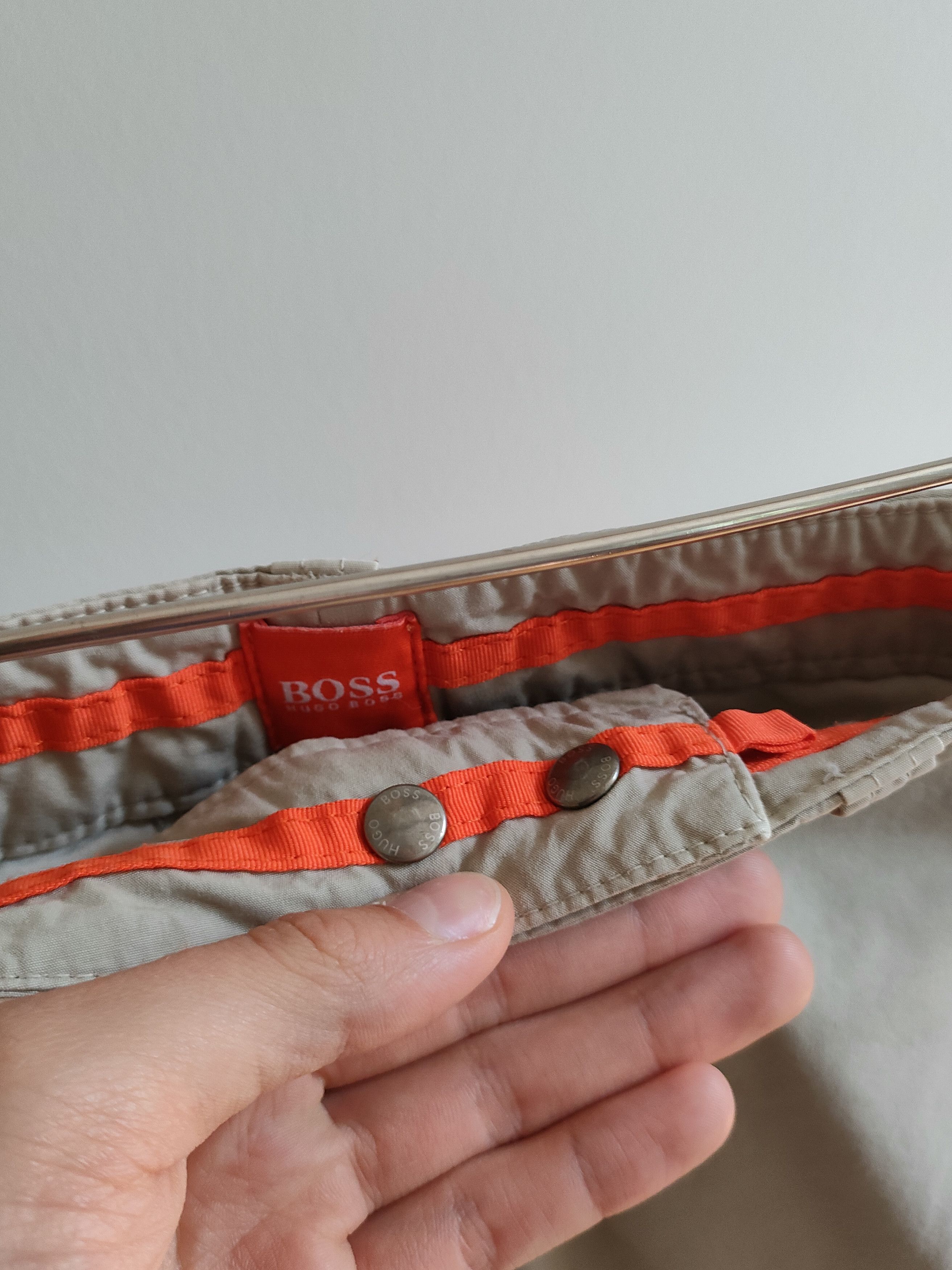 Hugo Boss 2000s Boss Orange Concealed Knee Pockets Chinos Size US 36 / EU 52 - 9 Thumbnail