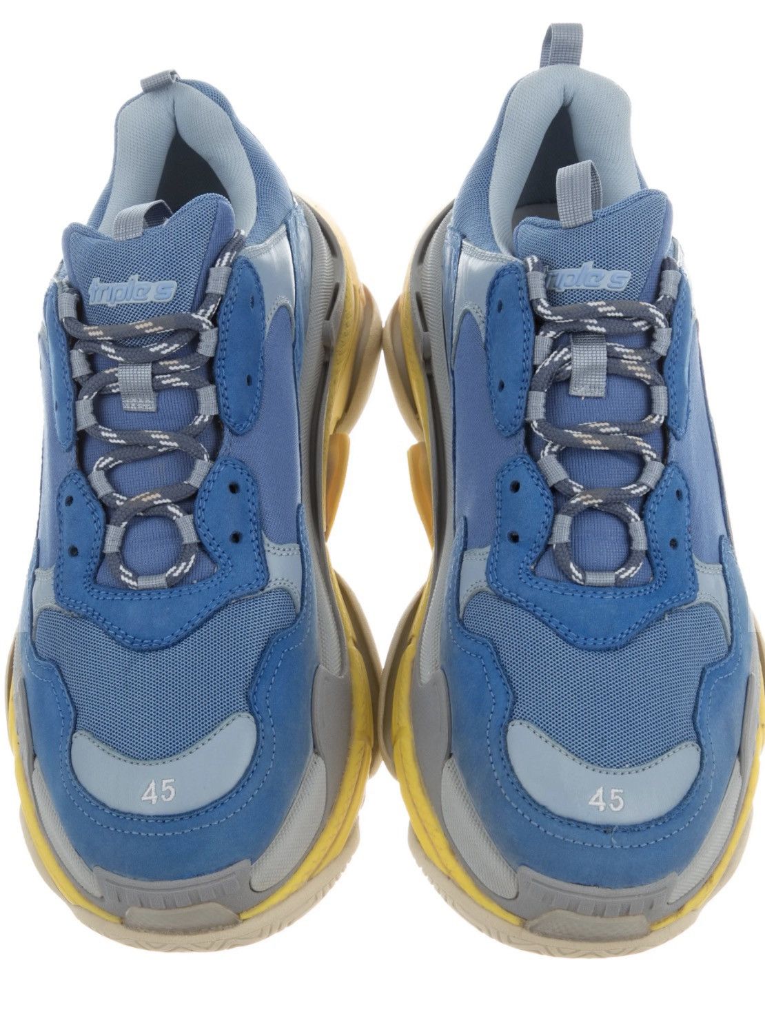 Balenciaga Balenciaga SSENSE Exclusive Triple S Sneakers Size US 12 / EU 45 - 2 Thumbnail
