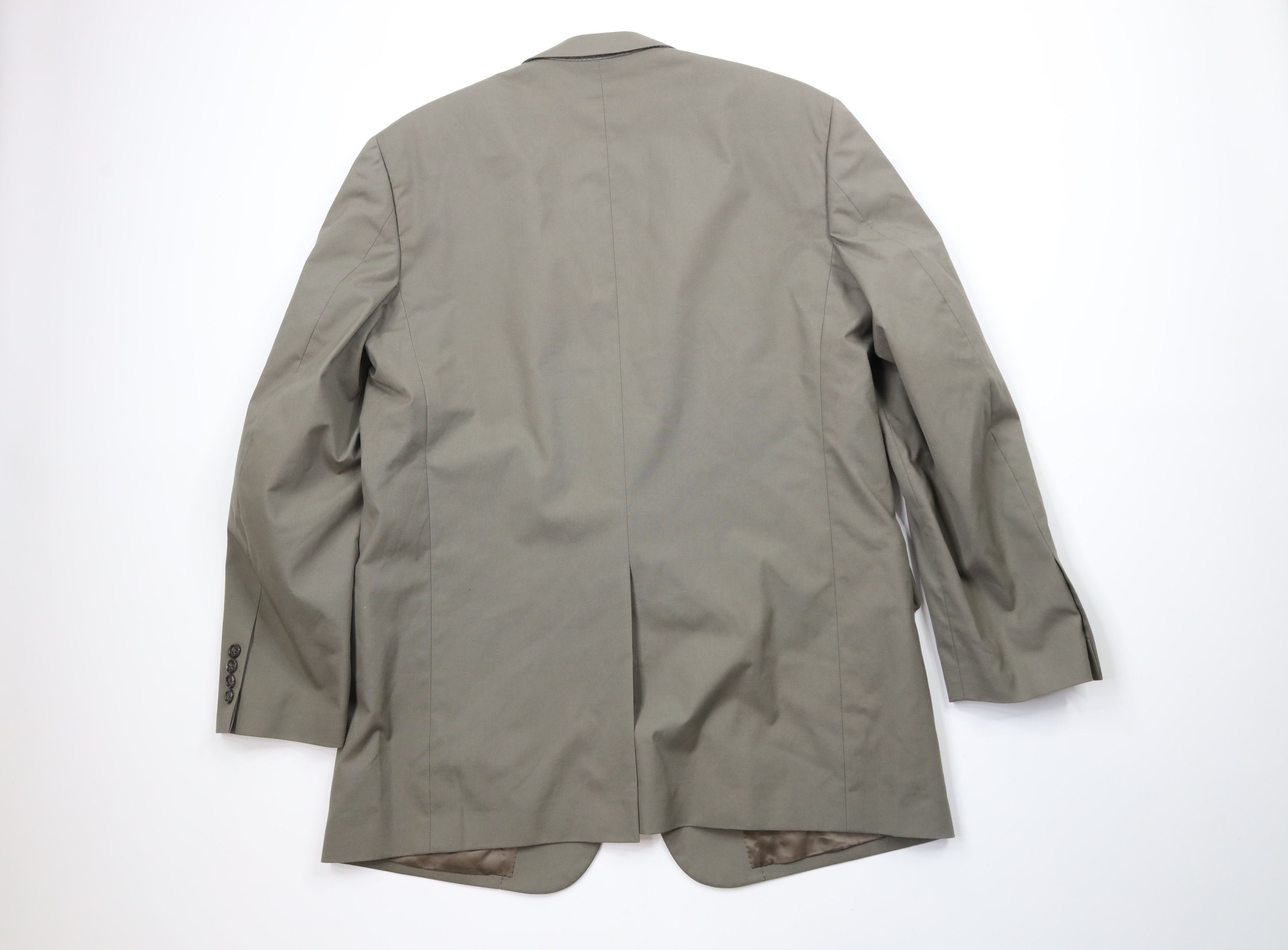 Brooks Brothers Brooks Brothers 2 Piece Wedding Suit Grayish Green Size 44L - 7 Thumbnail