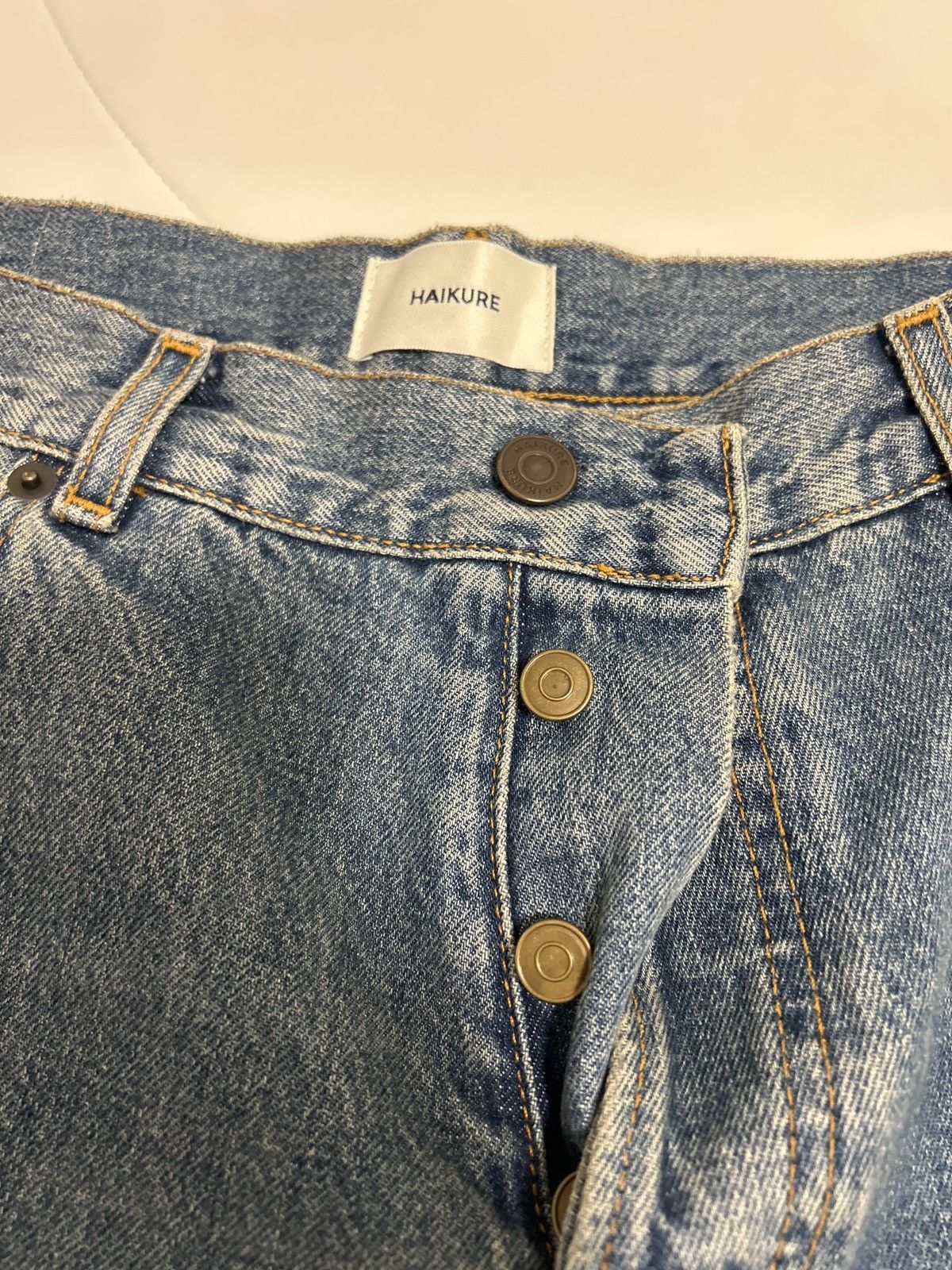 Haikure Haikure Wide Leg Jeans Size 30" / US 8 / IT 44 - 6 Thumbnail