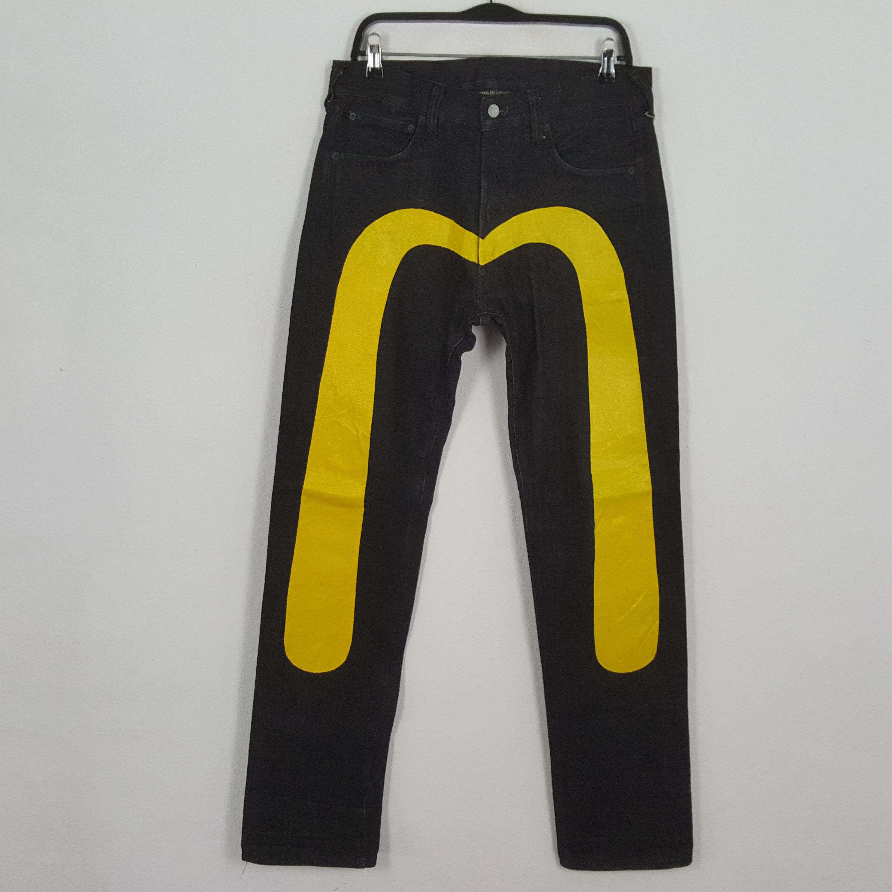 Evisu × Japanese Brand × Vintage EVISU Japanese Brand Streetwear Custom Daicock Jeans Size US 32 / EU 48 - 1 Thumbnail