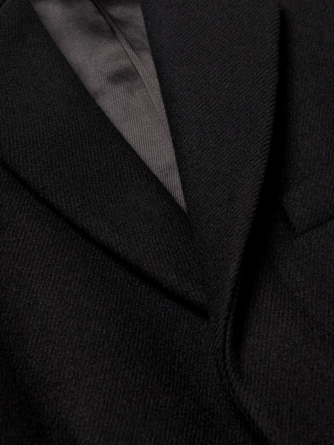 Saint Laurent Paris o1s1wg110825 Coat in Black Size US XL / EU 56 / 4 - 3 Thumbnail
