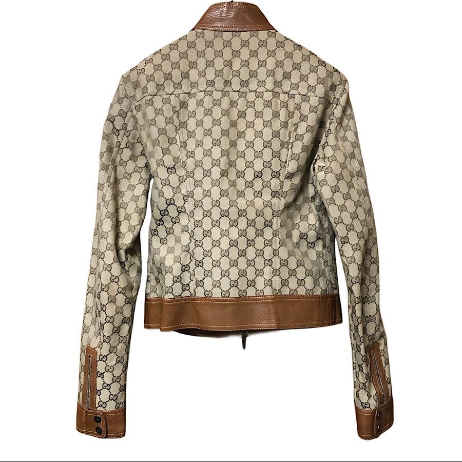 Gucci Authentic Gucci 97 AW Tom Ford Monogram GG Women’s Jacket Size XS / US 0-2 / IT 36-38 - 3 Thumbnail