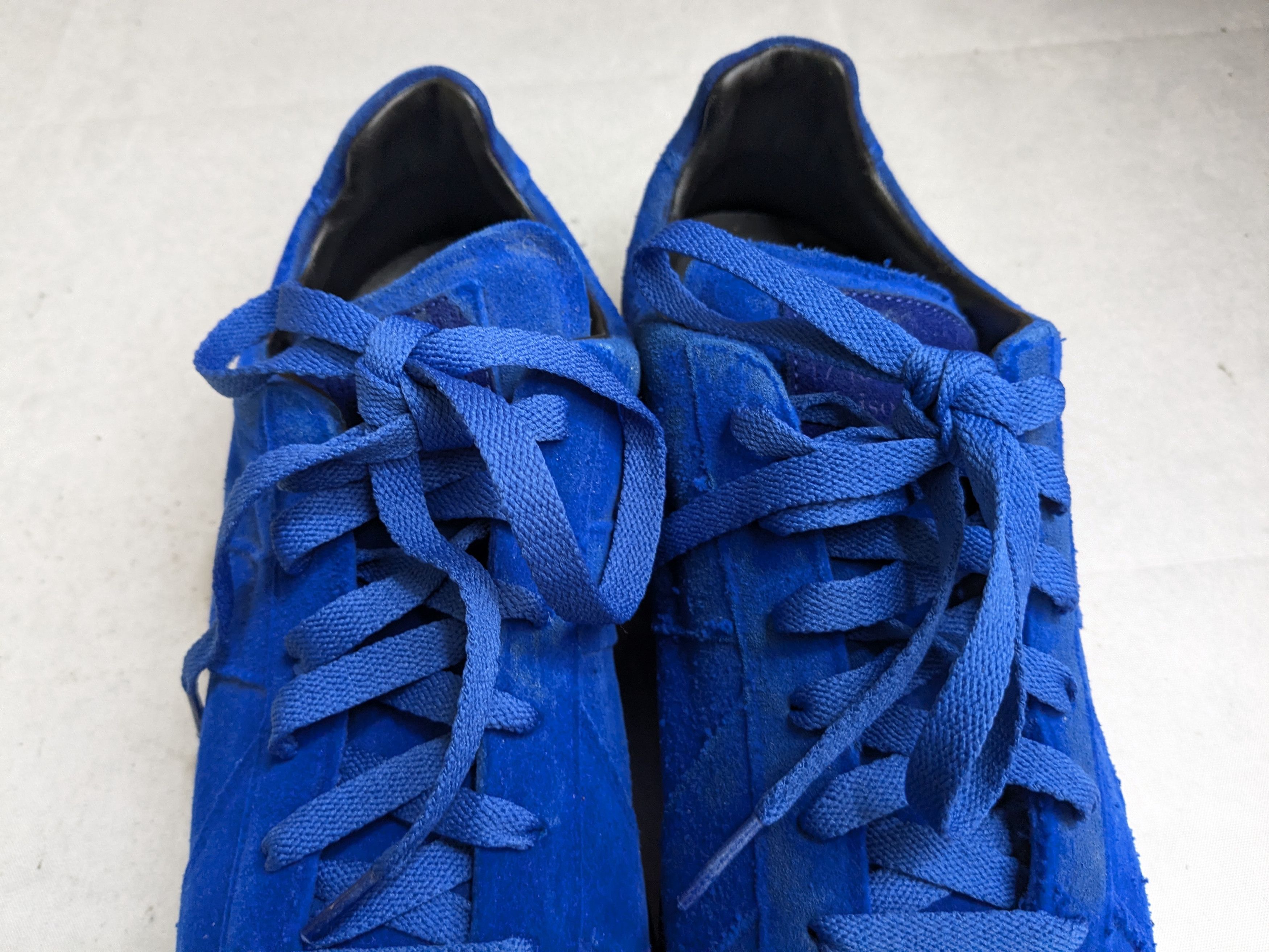 Maison Margiela Maison Margiela GAT Replica Blue 9 42 Felt Leather Low Size US 9 / EU 42 - 6 Thumbnail