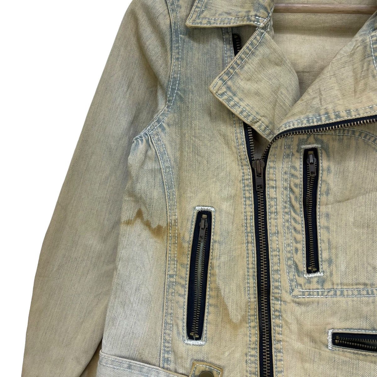 Vintage Japanese Brand Denim Jacket Womanhood Balance Size M / US 6-8 / IT 42-44 - 4 Thumbnail