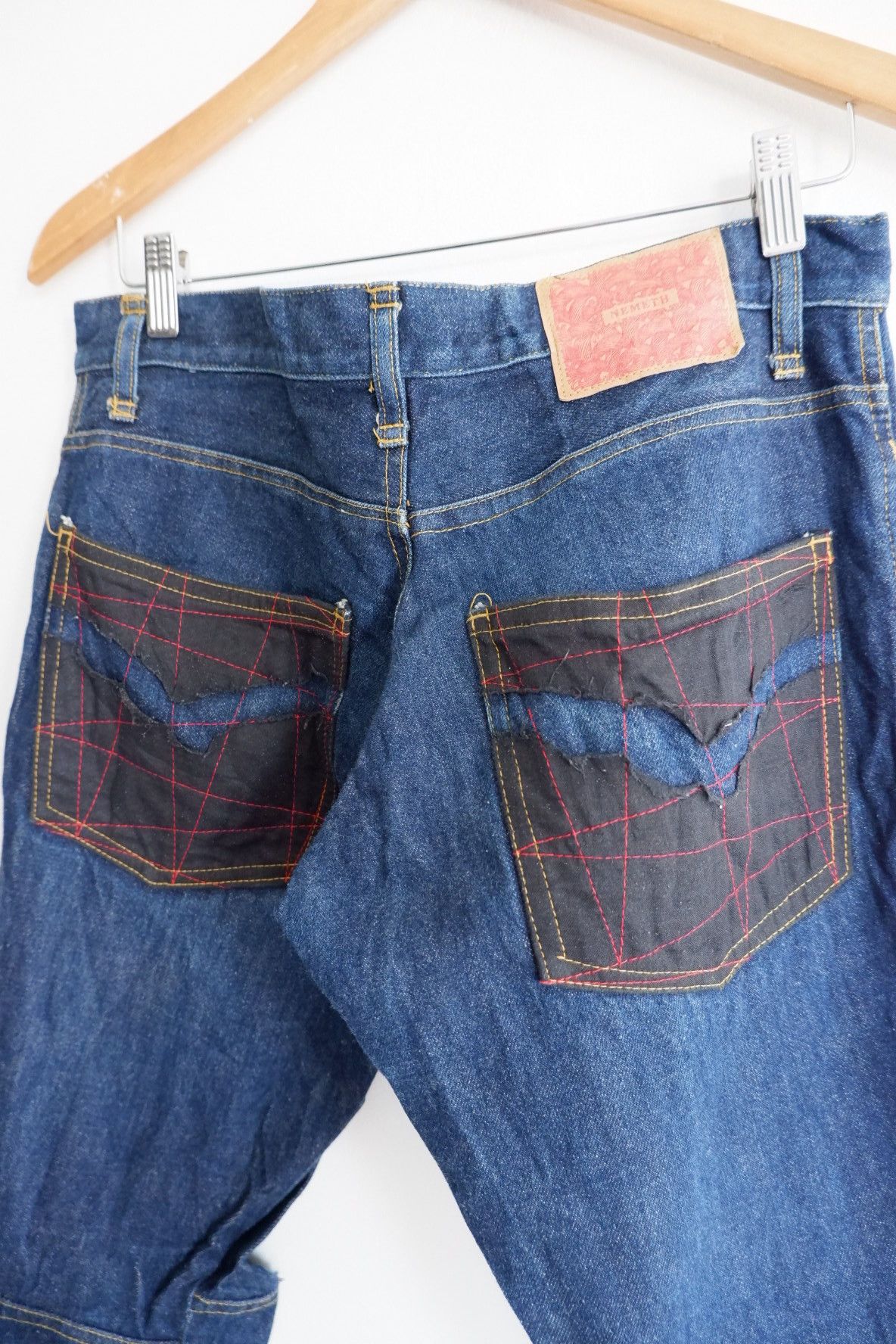 Christopher Nemeth Christopher Nemeth Patchwork Double Knee Denim Size US 30 / EU 46 - 3 Thumbnail