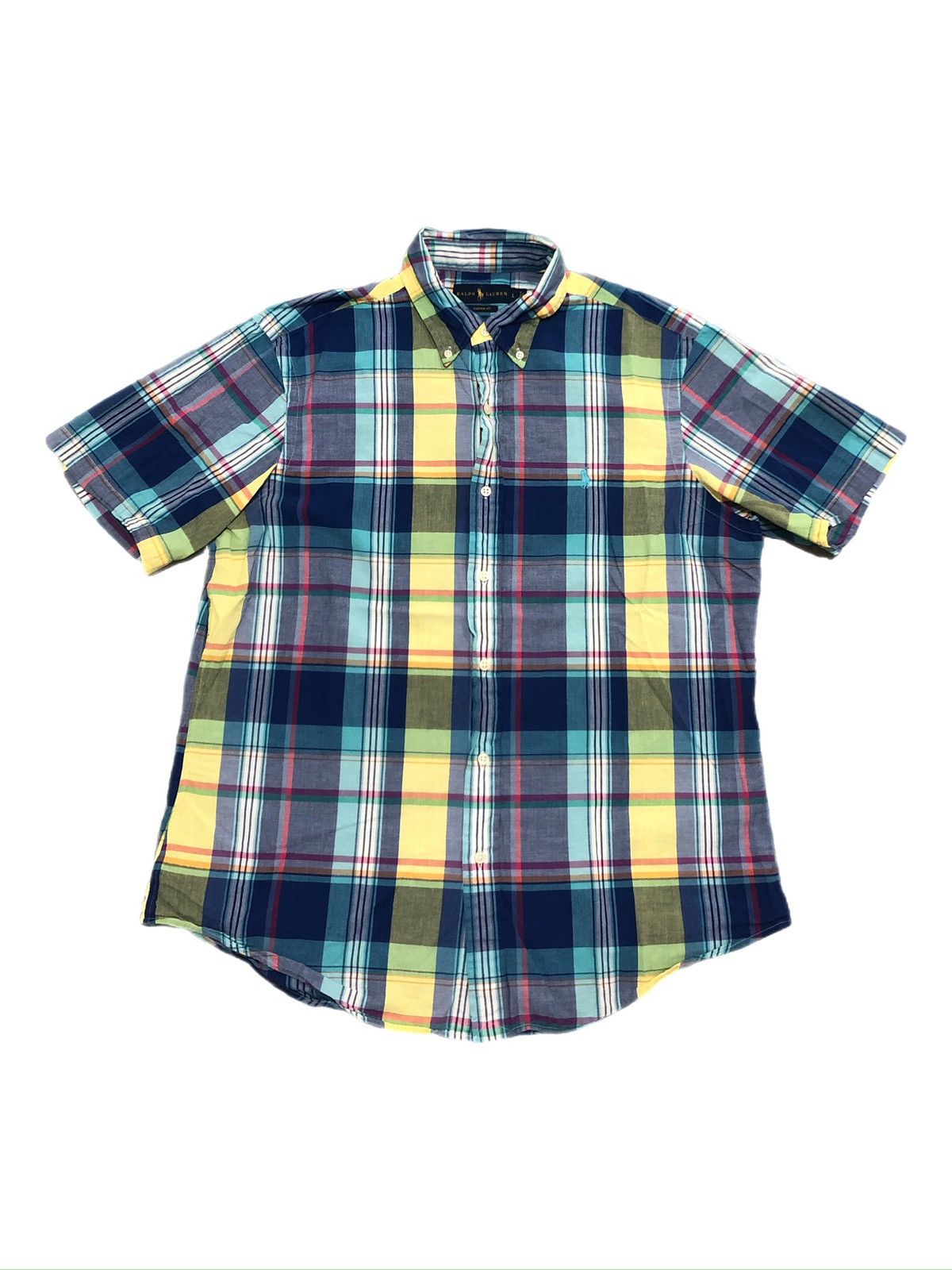 Polo Ralph Lauren Polo Ralph Lauren Madras Plaid Easter Button Down Size US L / EU 52-54 / 3 - 1 Thumbnail