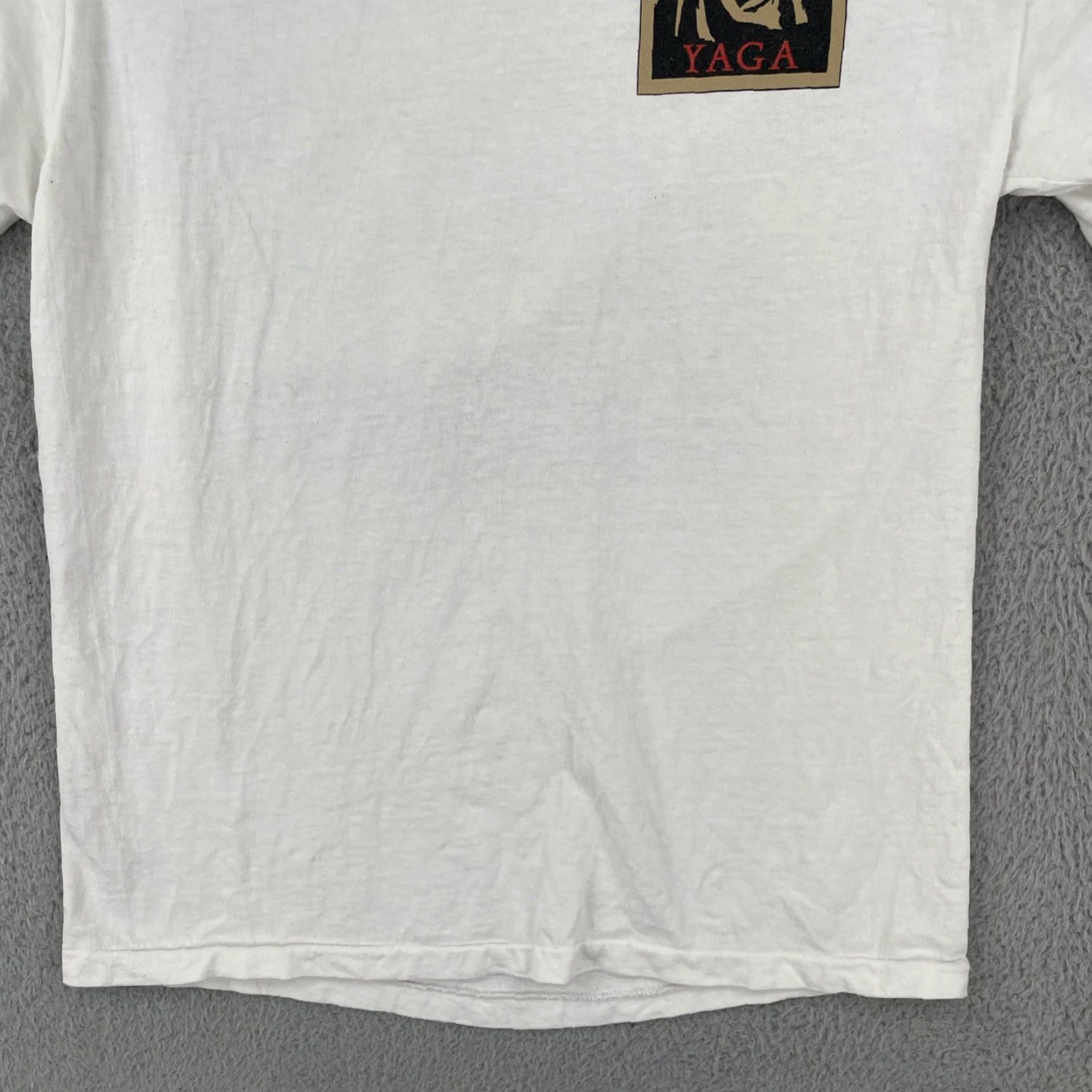 Hanes VINTAGE Hanes Beefy-T Shirt Mens M White 90s Solid Crew Neck Short Sleeve Made In USA Size US M / EU 48-50 / 2 - 5 Thumbnail