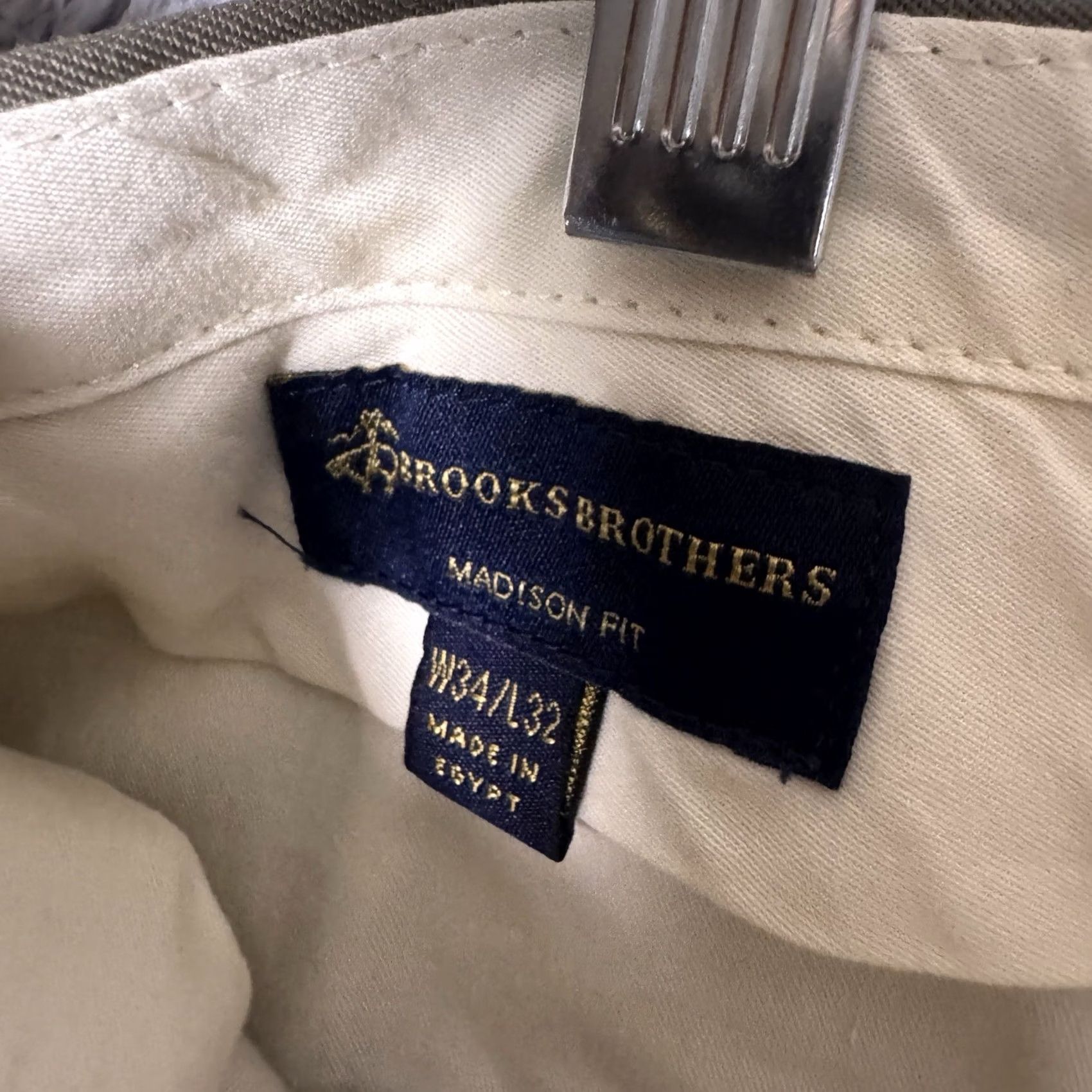 Brooks Brothers Brooks Brothers Pants Madison Pleated Trouser 100% Wool Dress Office 32x30 Men's Size US 32 / EU 48 - 5 Thumbnail