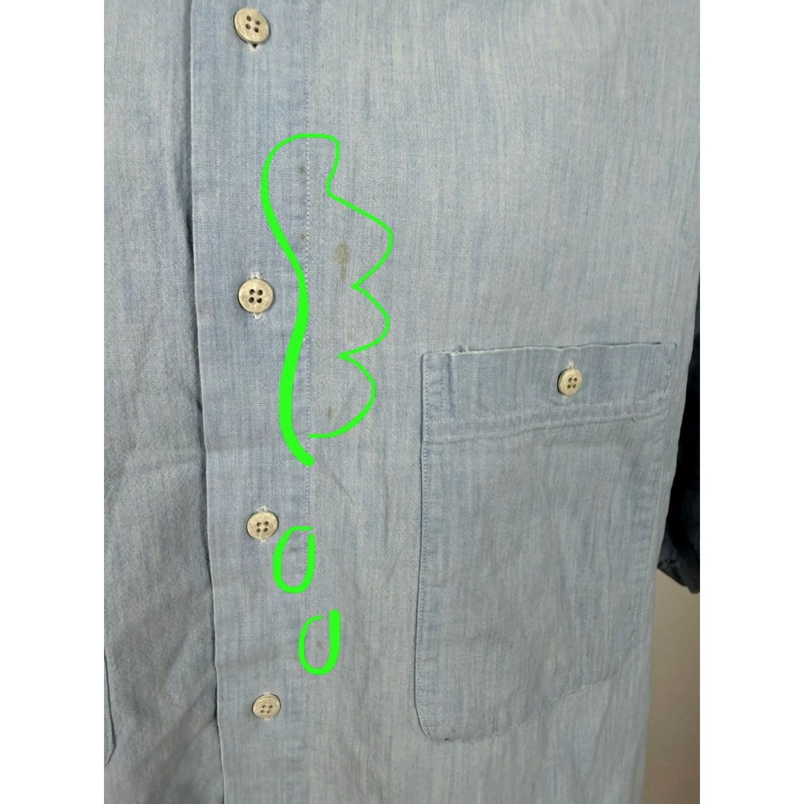 Vintage VINTAGE 90s St. John's Bay Shirt Men Large Button Up Casual Travel Blue Size US L / EU 52-54 / 3 - 3 Thumbnail
