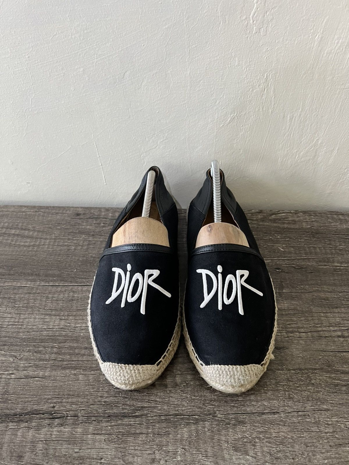 Dior CHRISTIAN DIOR SCRIPT LOGO ESPADRILLES Size US 9 / EU 42 - 2 Thumbnail
