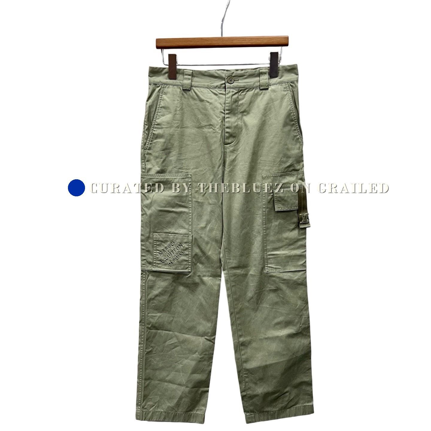 Louis Vuitton Louis Vuitton Pharrell Embroidered Cargo Pants Size US 30 / EU 46 - 1 Thumbnail