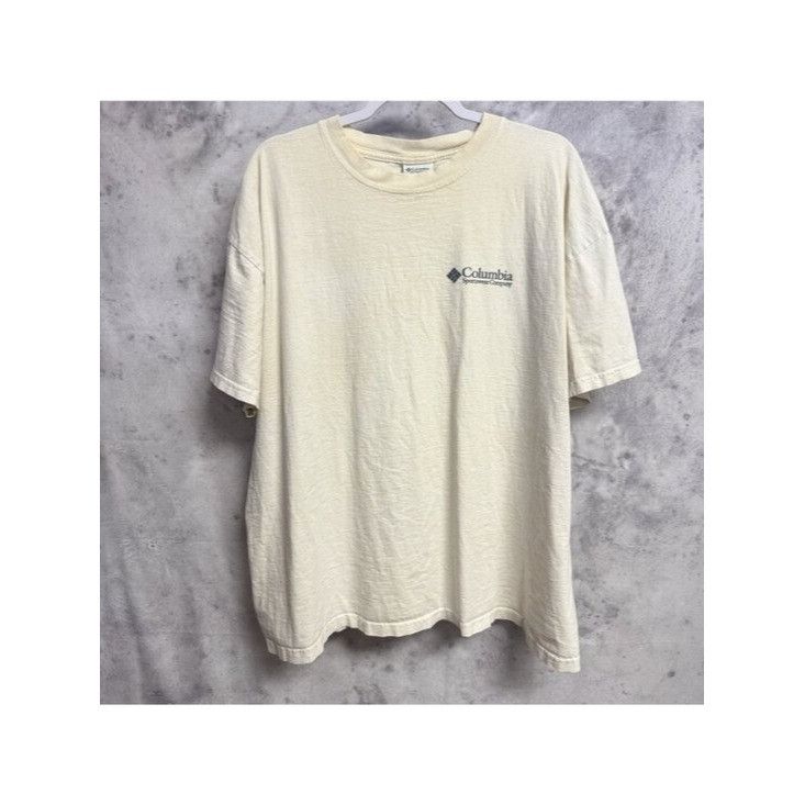Columbia Vintage Columbia Sportswear Hunting T Shirt Mens 2XL White Size US XXL / EU 58 / 5 - 3 Thumbnail