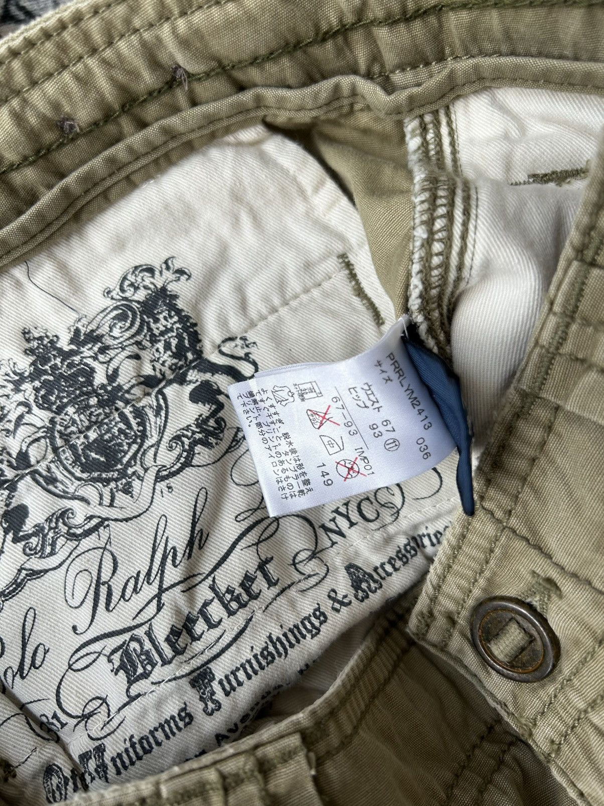 Polo Ralph Lauren Vintage Polo RL Tactical Cargo Pants Size US 32 / EU 48 - 20 Thumbnail