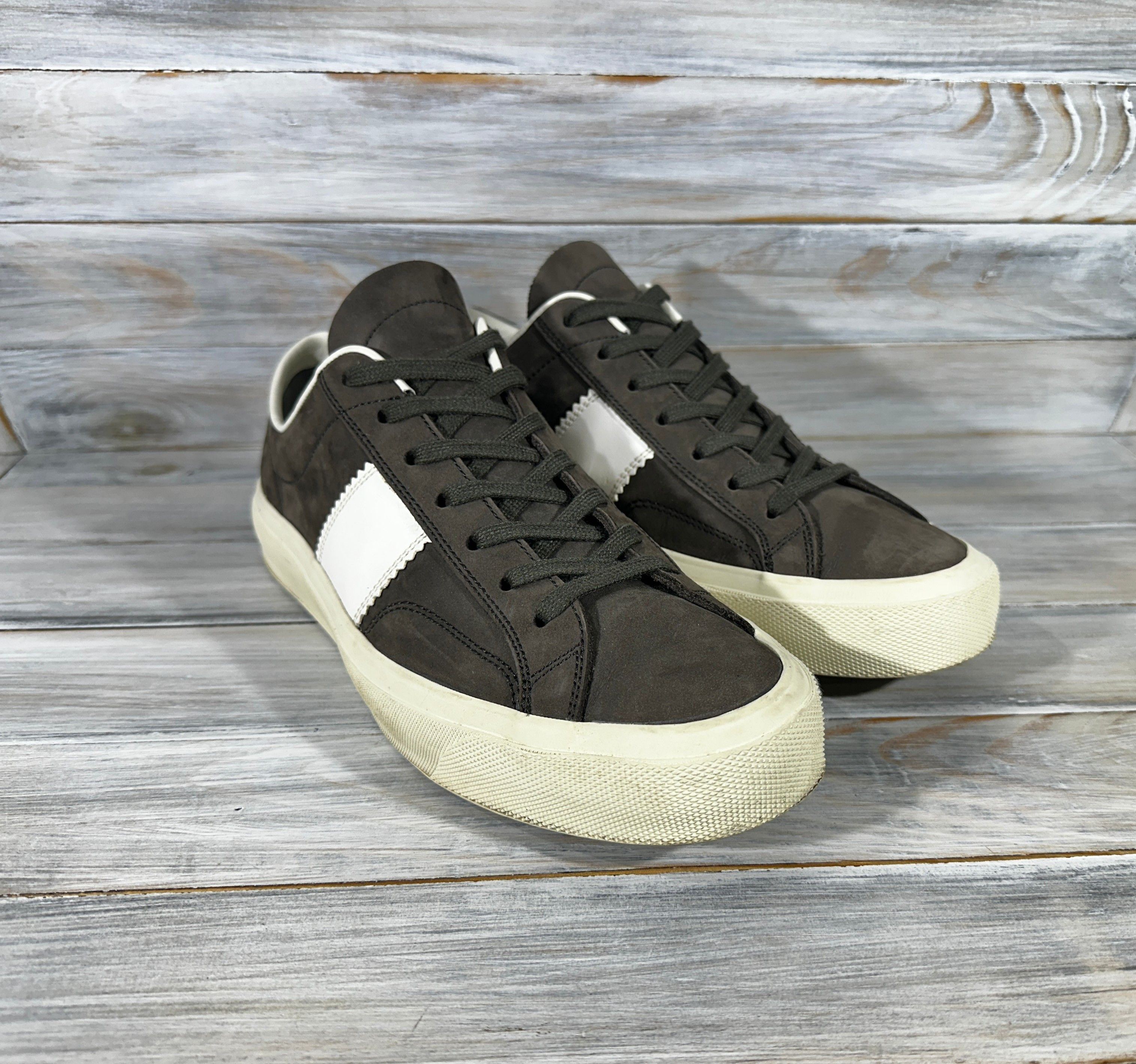 Tom Ford Tom Ford Suede Low Top Sneakers Made In Italy Luxury Brand Size US 7.5 / EU 40-41 - 14 Thumbnail