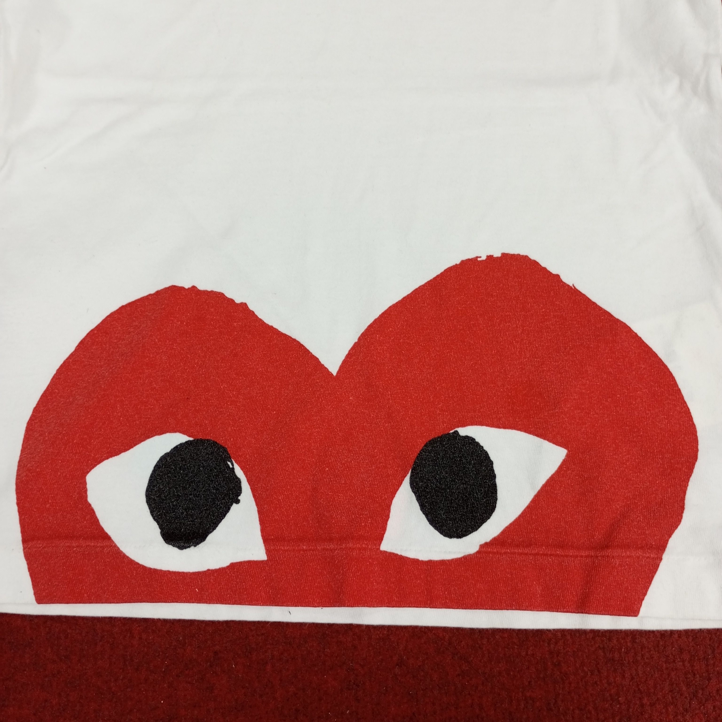 Comme des Garcons Play Comme Des Garcons Japanese Brand Logo Design Tshirt Size US XS / EU 42 / 0 - 2 Thumbnail