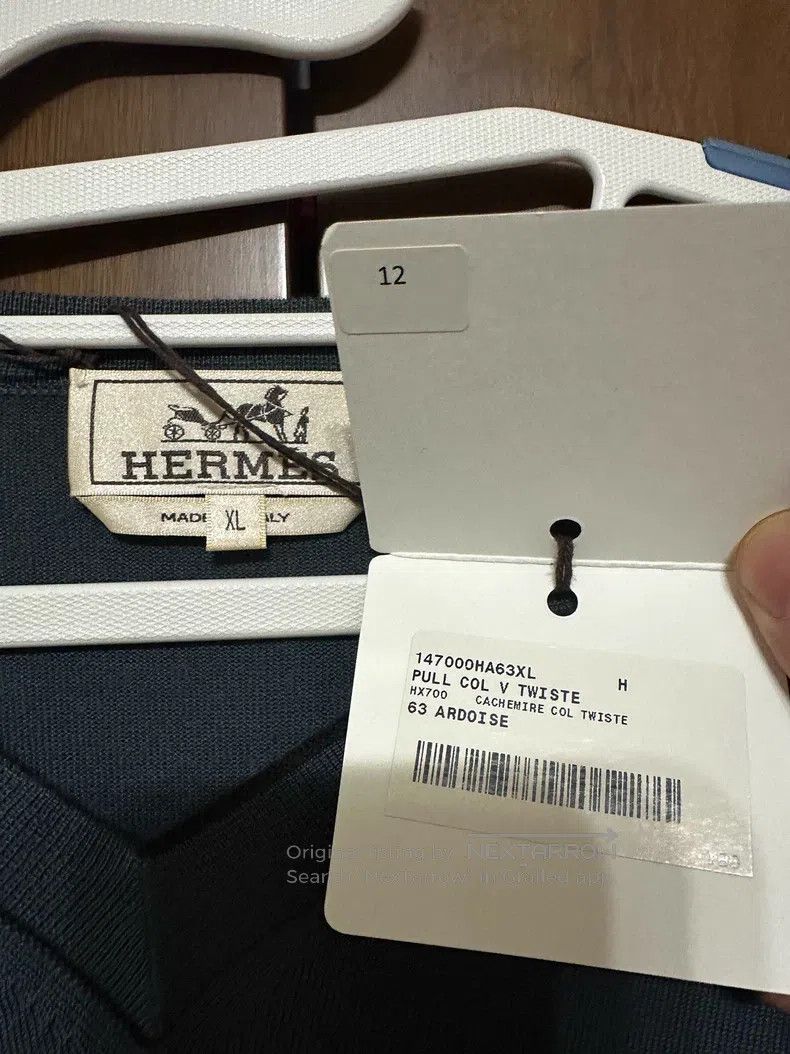 Hermes Hermes Cashmere Sweater Size US XL / EU 56 / 4 - 2 Thumbnail