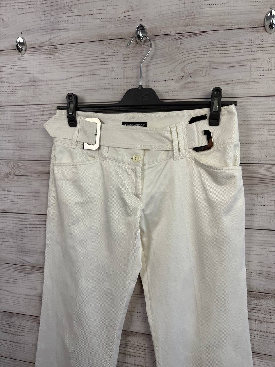 Dolce & Gabbana Vintage Y2K D&G Dolce & Gabbana Jeans Italy Big Logo Size 28" / US 6 / IT 42 - 2 Thumbnail