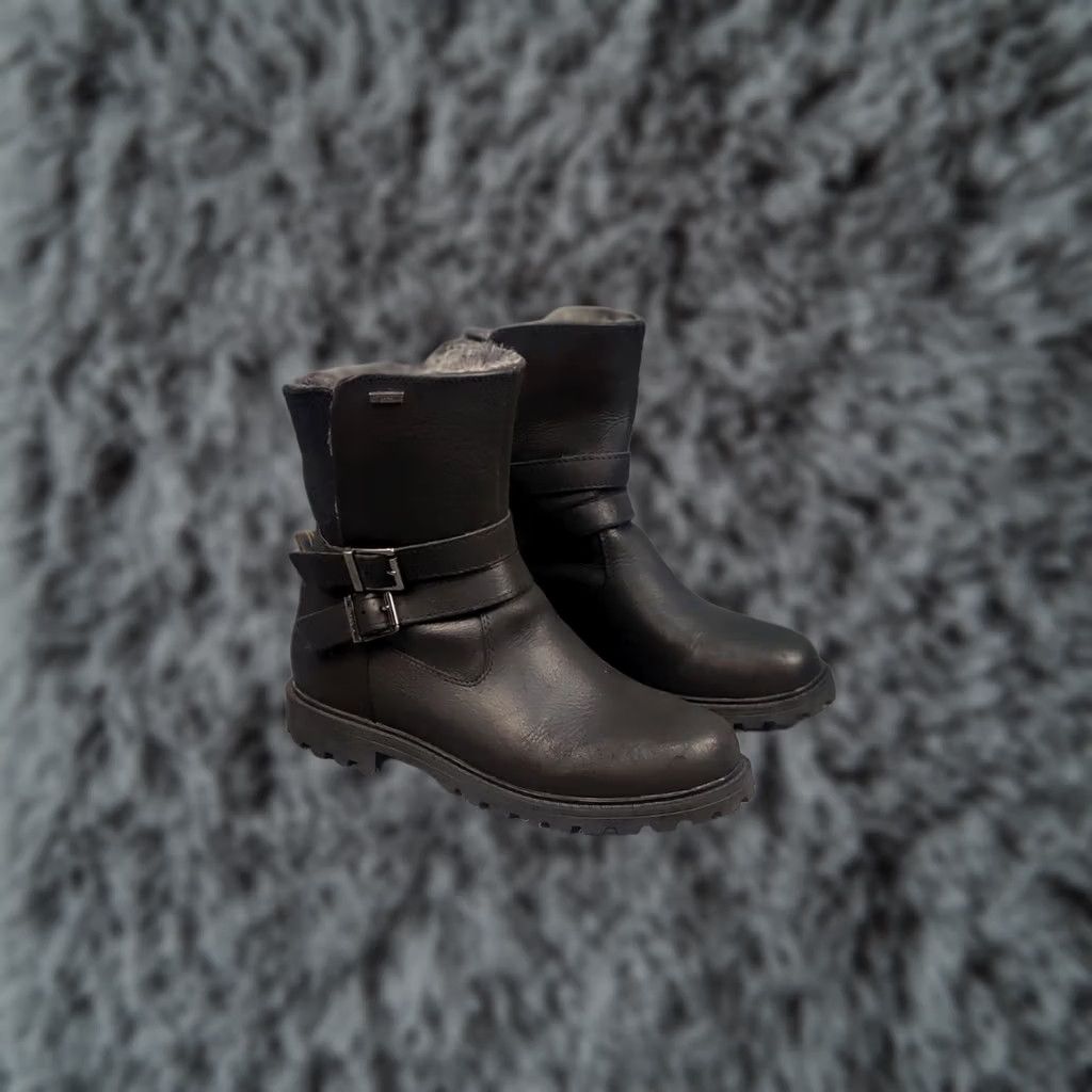 Barbour Barbour Sycamore Black Leather Waterproof Fur Lined Ankle Boots Barbour Sycamore Leather Waterproof Fur Lined Ankle Boots Size US 7 / IT 37 - 1 Thumbnail