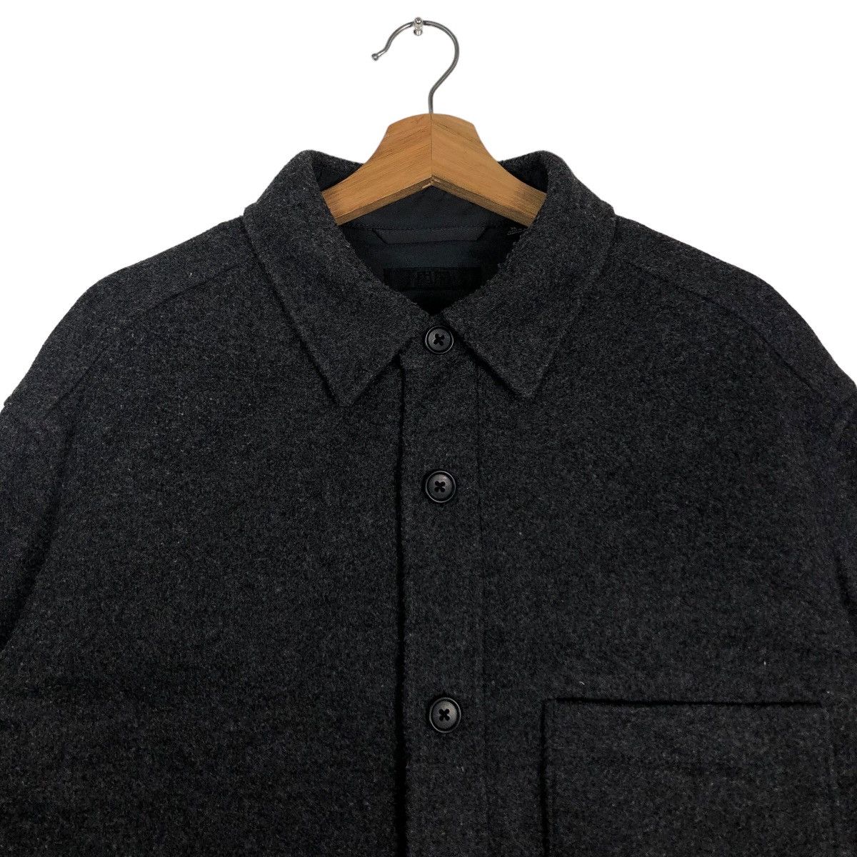 Japanese Brand 🔥Vtg Chore Wool Jacket Uniqo Japan Issey Miyake Size US XL / EU 56 / 4 - 3 Thumbnail