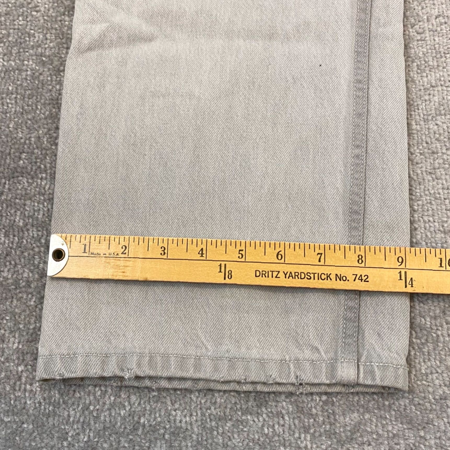 Levi's VTG Levi's Silver Tab Jeans Mens 38x29 Straight Light Gray Wash Skater Denim Y2K Mens Jeans Size US 38 / EU 54 - 5 Thumbnail