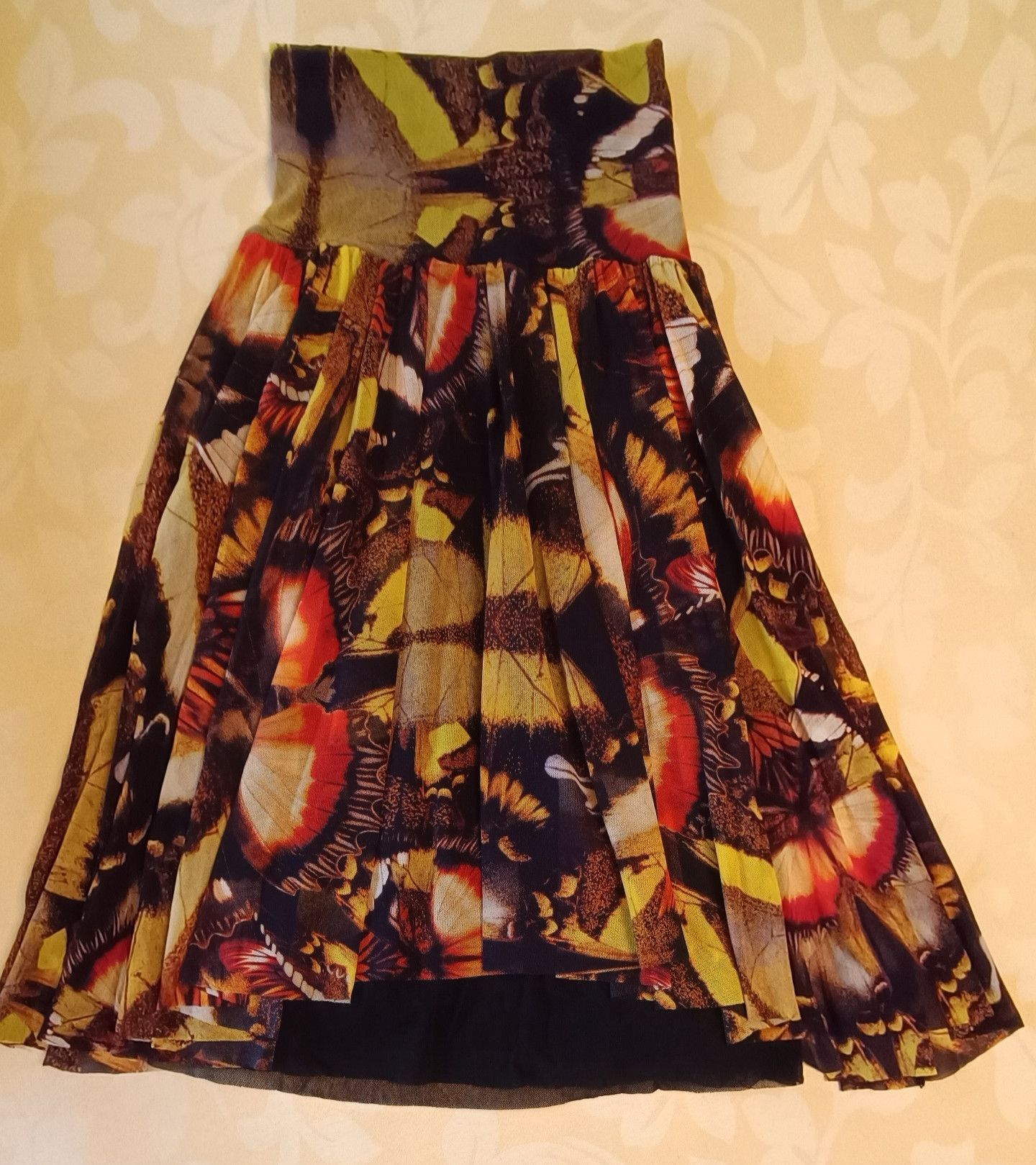 Jean Paul Gaultier 2000's - Butterflies MIDI dress Size S / US 4 / IT 40 - 25 Thumbnail