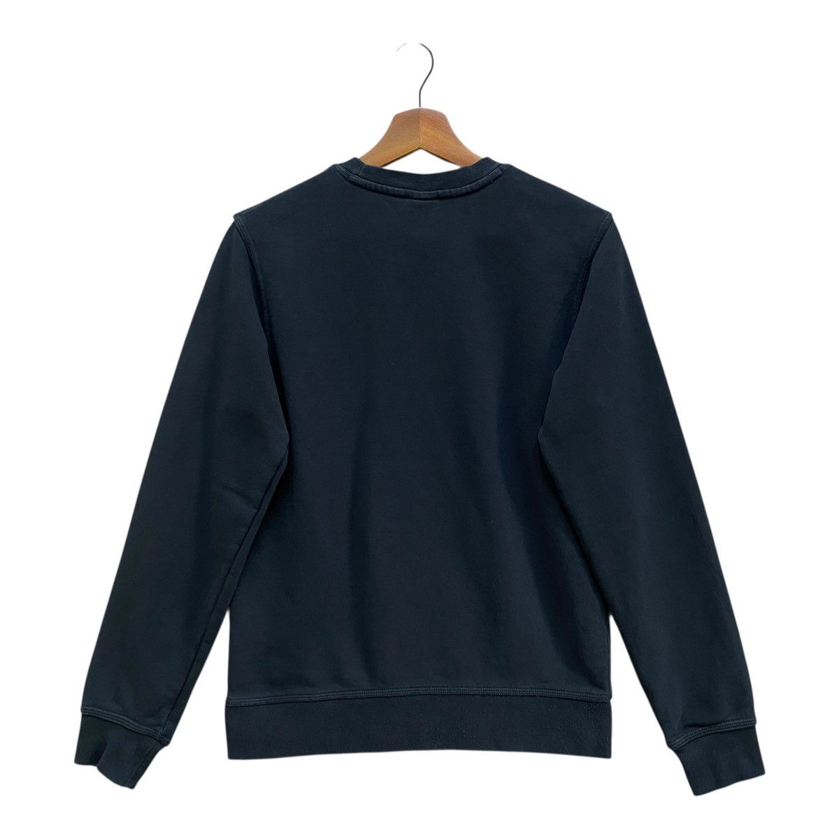 Nike Vintage Nike Small Swoosh Sweatshirt Black Embroidered Logo Size US S / EU 44-46 / 1 - 4 Thumbnail