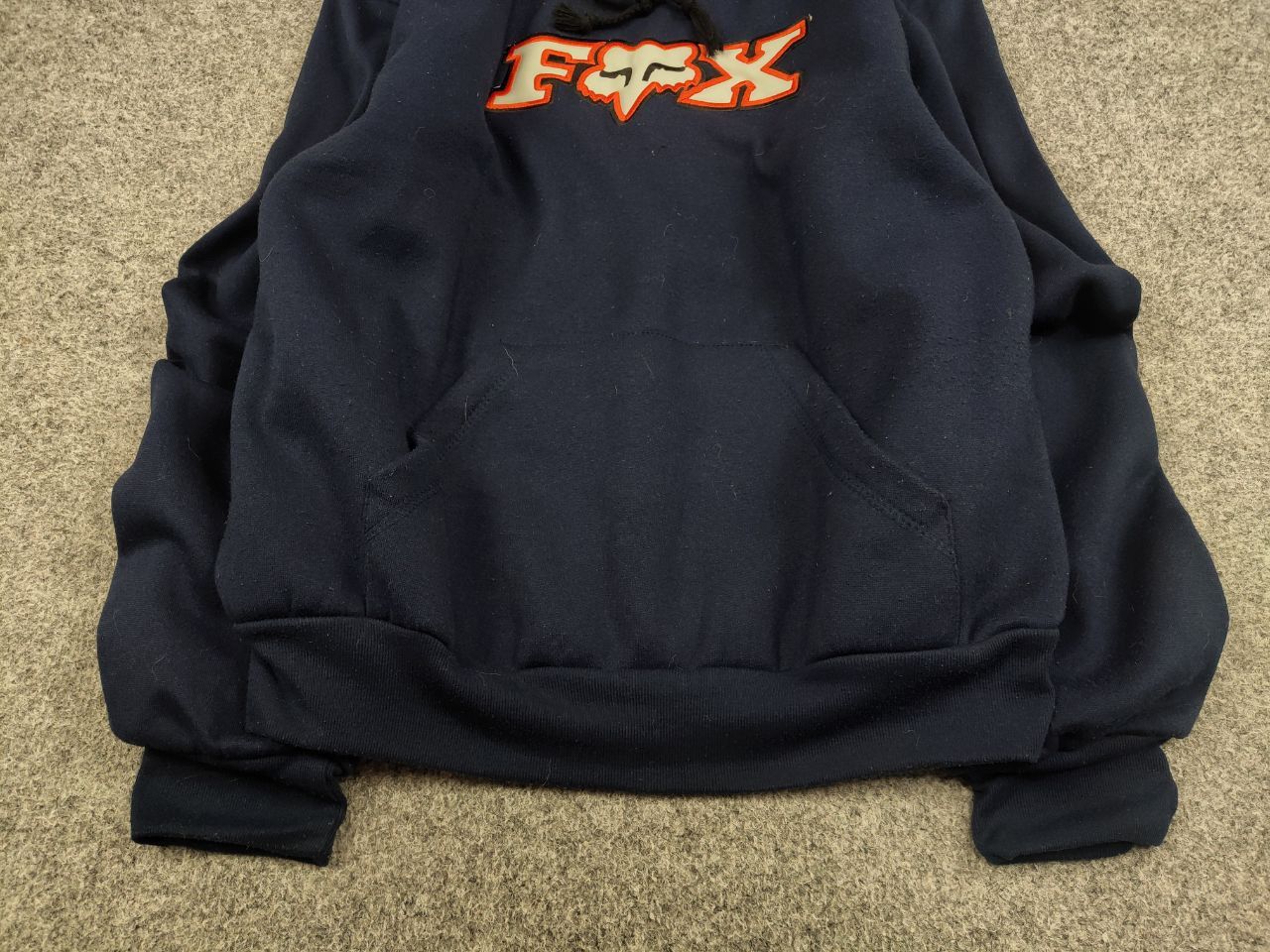 Fox Racing Vintage 90's Fox Racing Oversized logo blue Hoodie Size US L / EU 52-54 / 3 - 4 Thumbnail