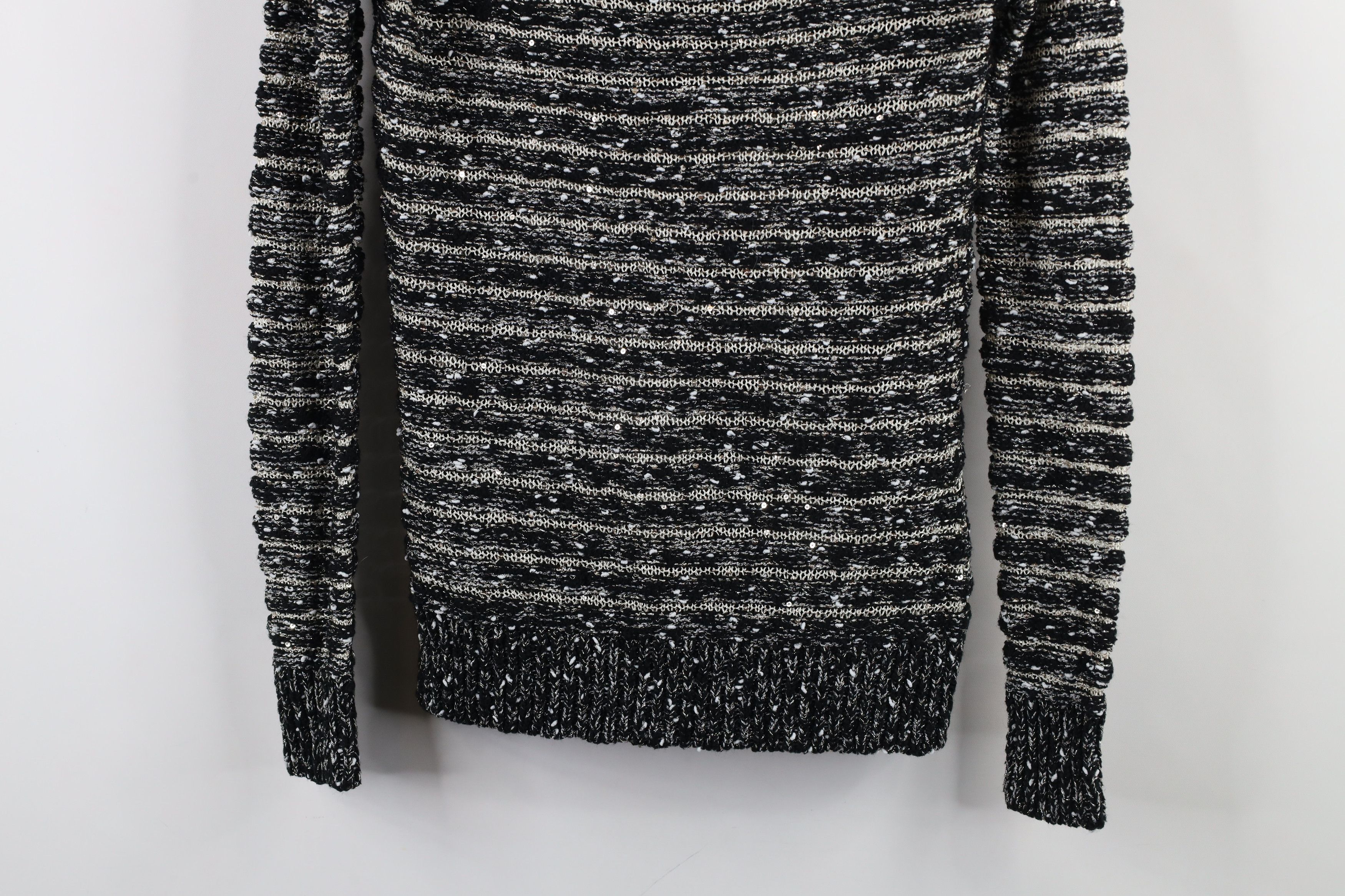 Harley Davidson × Vintage Vintage Y2K Harley Davidson Striped Ribbed Knit Sweater Size S / US 4 / IT 40 - 3 Thumbnail