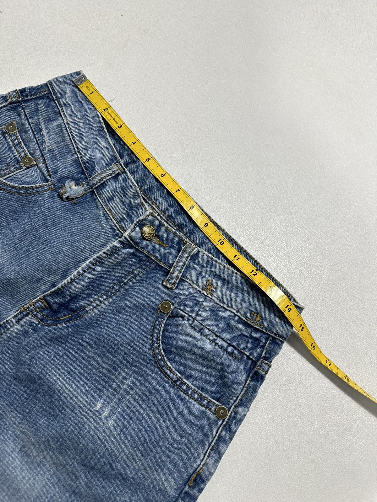 R13 R13 Distressed Jeans SS15 Boy Skinny Size 28" / US 6 / IT 42 - 14 Thumbnail