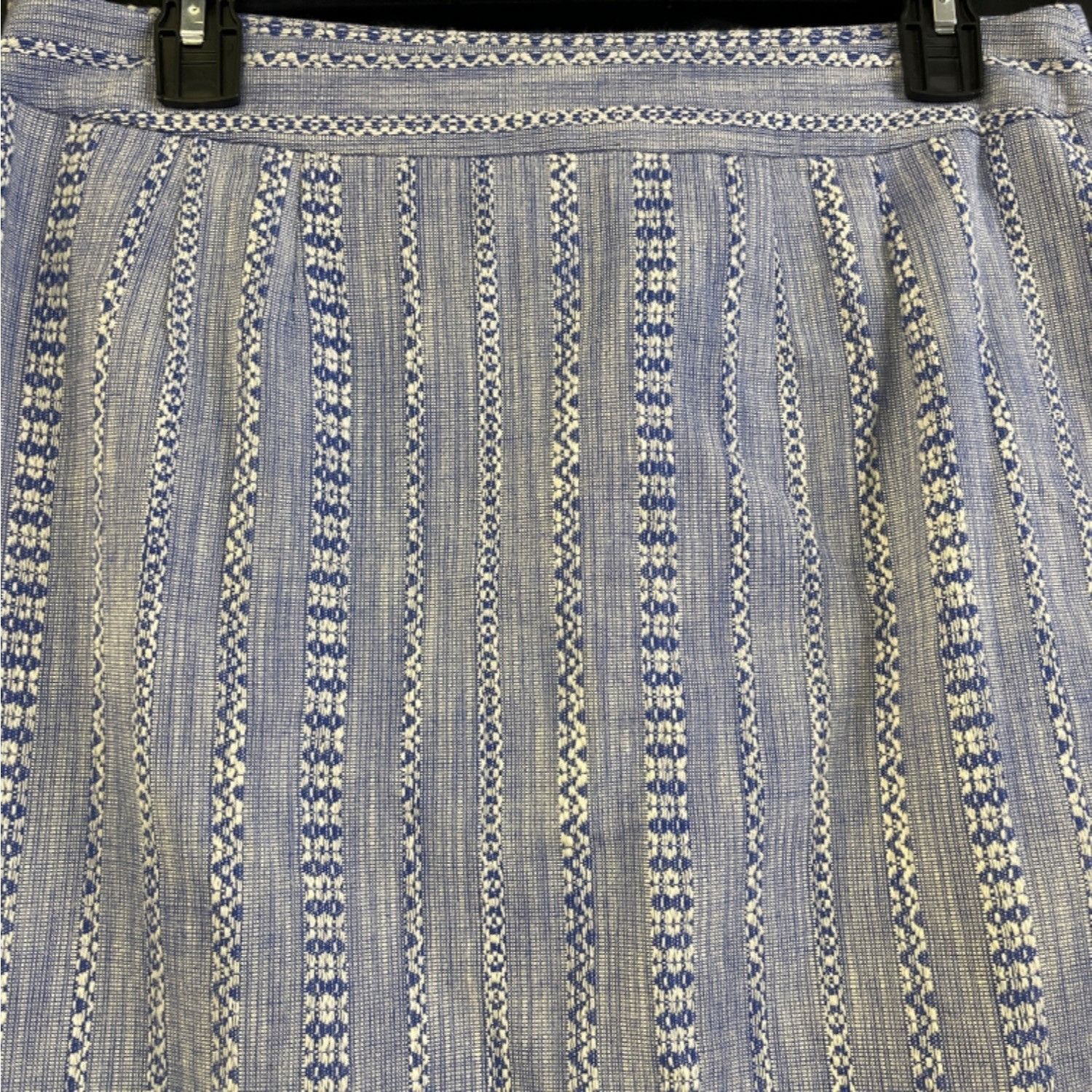 Loft Loft Women's Blue Tweed Wrap Skirt/Mini Sz 8 SKU 4260 Size 30" / US 8 / IT 44 - 4 Thumbnail