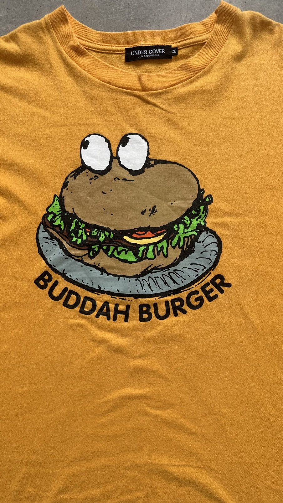 Undercover UNDERCOVER “THE ILLUSION OF HAZE” BUDDHA BURGER TEE Size US L / EU 52-54 / 3 - 2 Thumbnail
