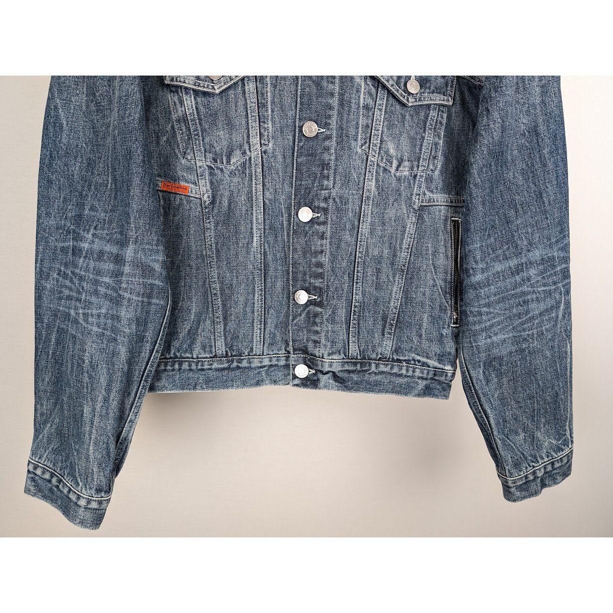 Martine Rose o1rshd1 Denim Jacket in Blue Size US L / EU 52-54 / 3 - 6 Thumbnail