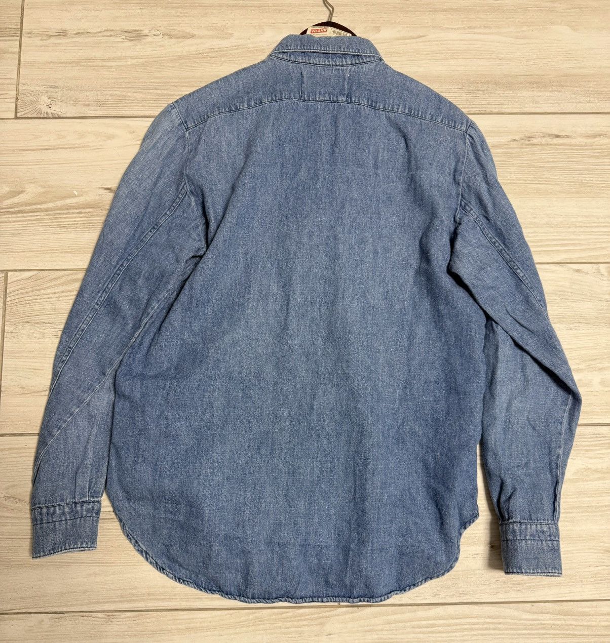 Our Legacy Our Legacy Vintage Half-Zip Denim Shirt by Y2K Luxury Size US M / EU 48-50 / 2 - 14 Thumbnail