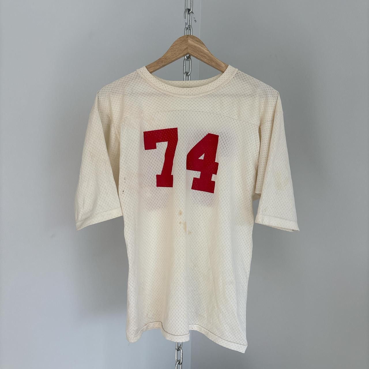 Other True Vintage 70s Football Practice Jersey NC State Size S/M Size US S / EU 44-46 / 1 - 2 Thumbnail