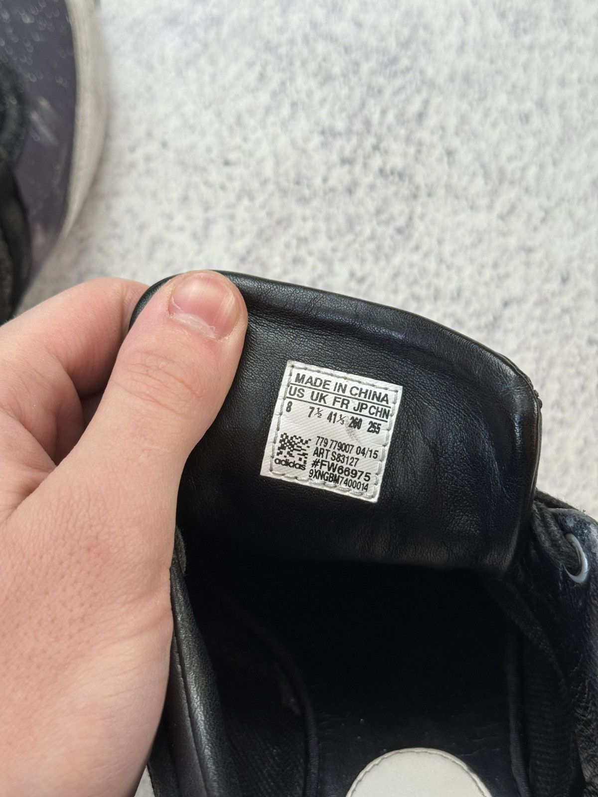 Yohji Yamamoto Yohji Yamamoto Y3 Adidas Distressed boxing trainers size 40 Size US 8 / EU 41 - 18 Thumbnail