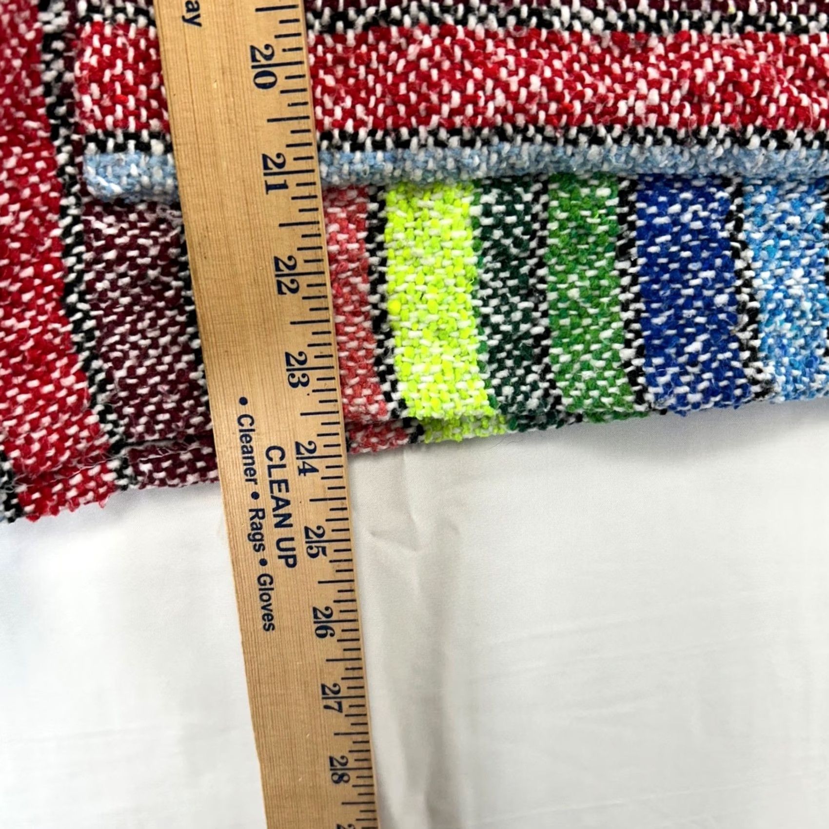 CO Earthbound Trading Co. Baja Hoodie Mens M Multicolor Striped Knit Pullover Hooded Kangaroo Pocket Jerga Boho Surf Ethnic Woven Blanket Size US M / EU 48-50 / 2 - 5 Thumbnail