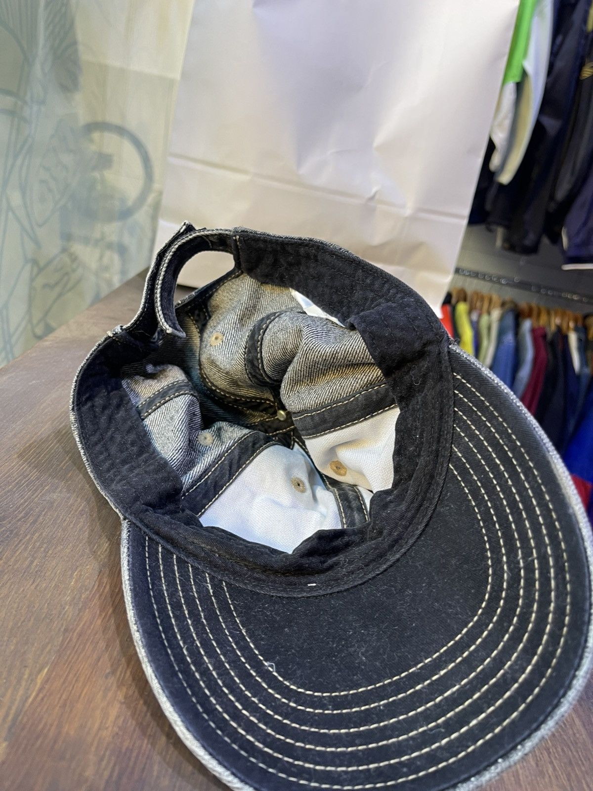 Levi's × Vintage Levi’s Denim Hat Size ONE SIZE - 5 Thumbnail