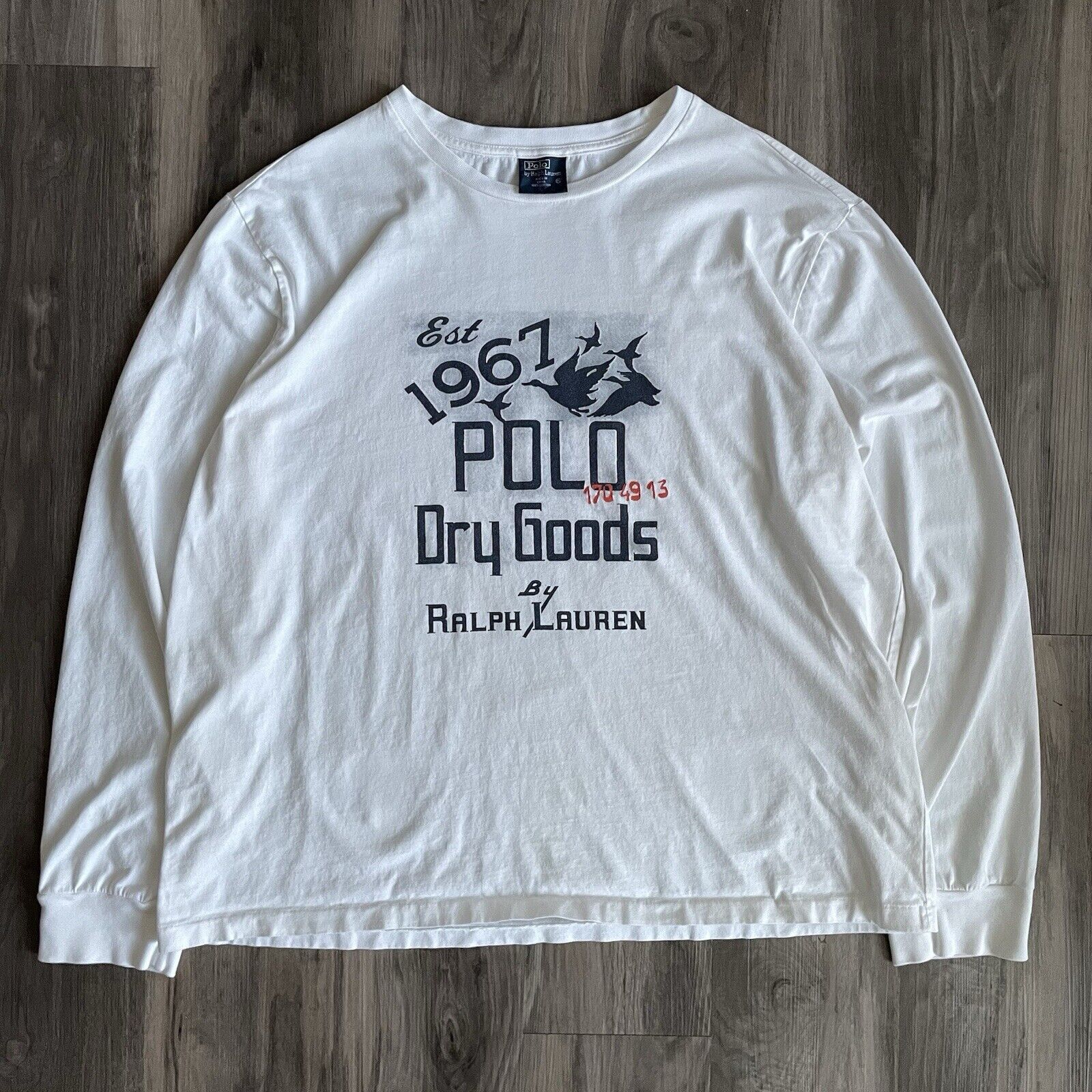Polo Ralph Lauren × Vintage Vintage Polo Ralph Lauren T-Shirt Size XL Dry Goods Size US XL / EU 56 / 4 - 1 Thumbnail