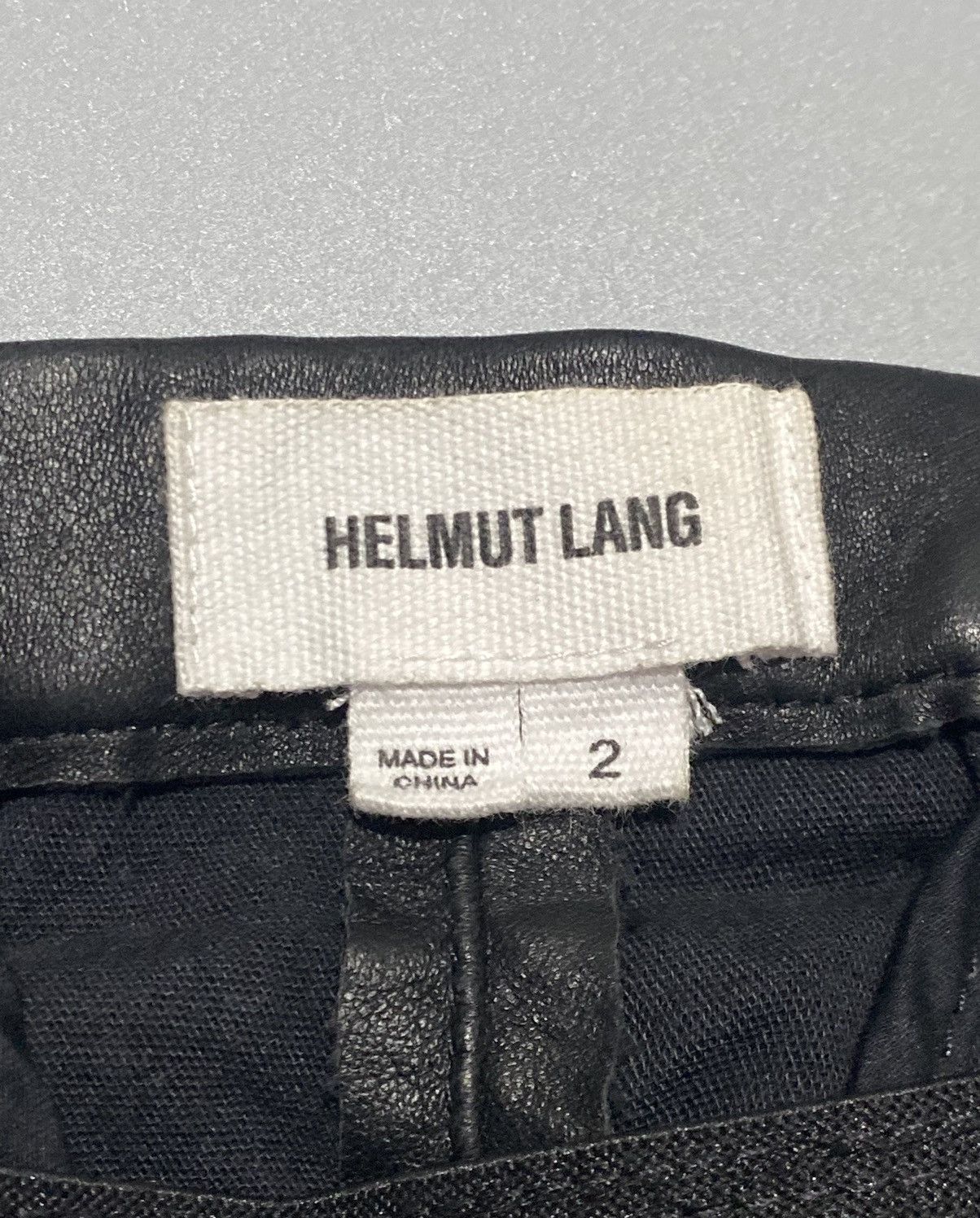 Helmut Lang Helmut Lang Leather Skinny Pants Size 27" / US 4 / IT 40 - 5 Thumbnail