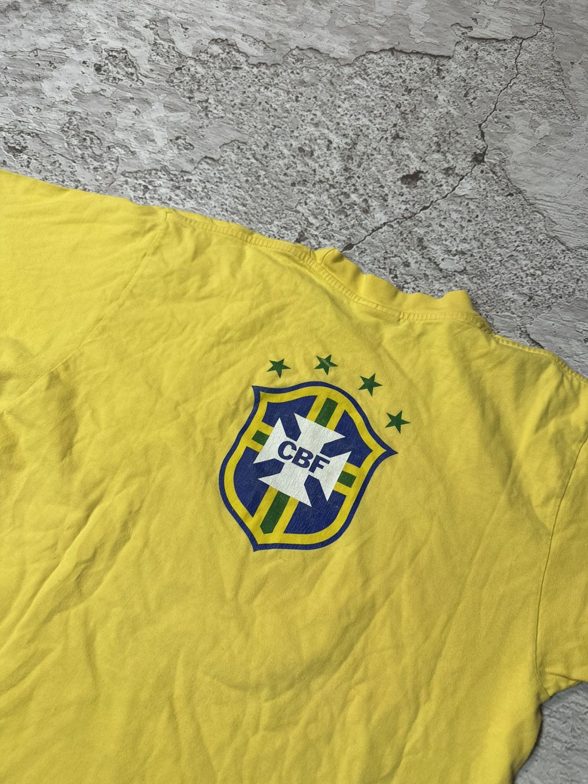 Nike Vintage nike x brasil t shirt spellout Size US M / EU 48-50 / 2 - 3 Thumbnail