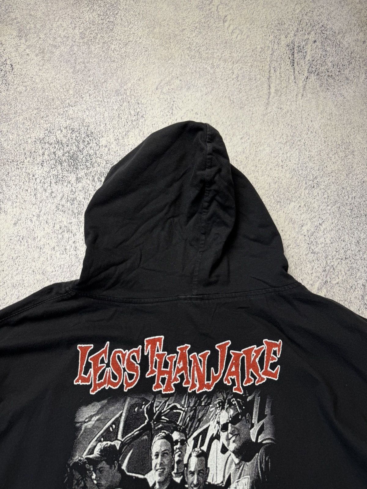 Vintage Less Than Jake Vintage Tour Hoodie 90 Ska Punk Band Merch Size US L / EU 52-54 / 3 - 20 Thumbnail