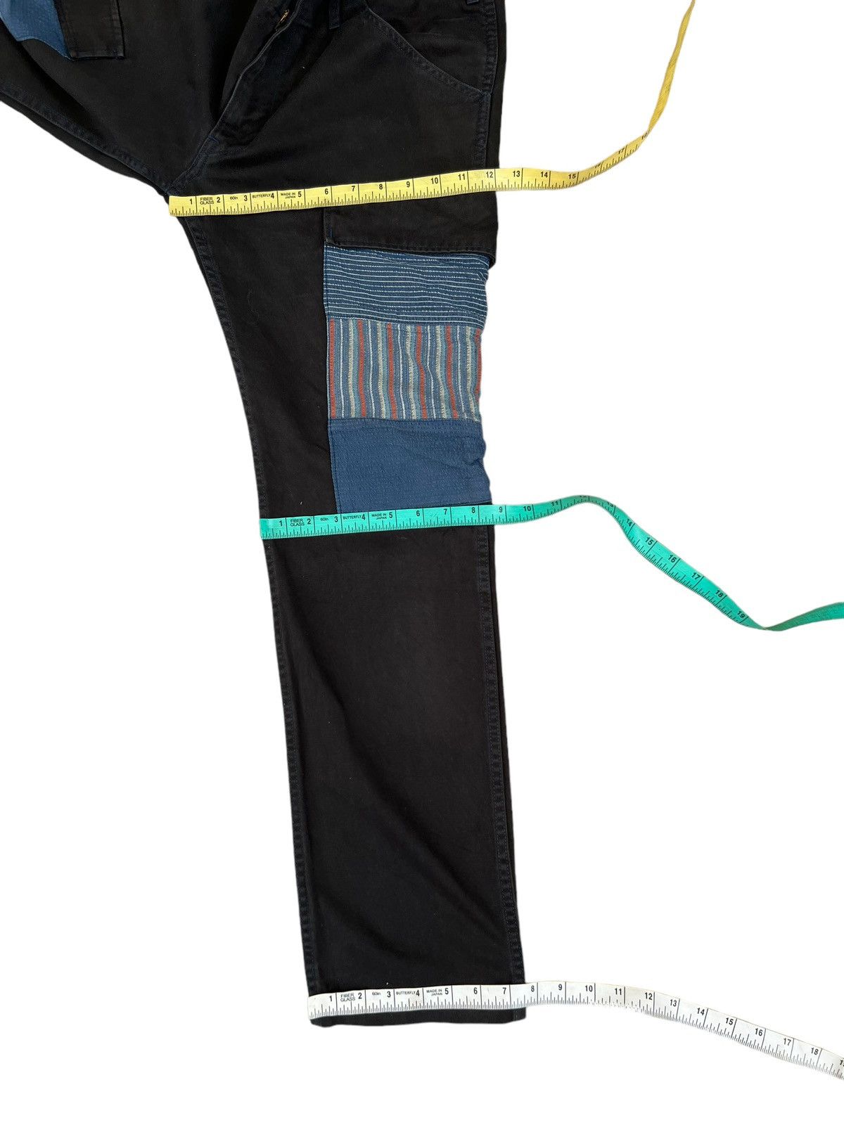 Vintage Vintage Swing Incomp Japan Hybrid Fade Black Cargo Trouser Size US 32 / EU 48 - 3 Thumbnail
